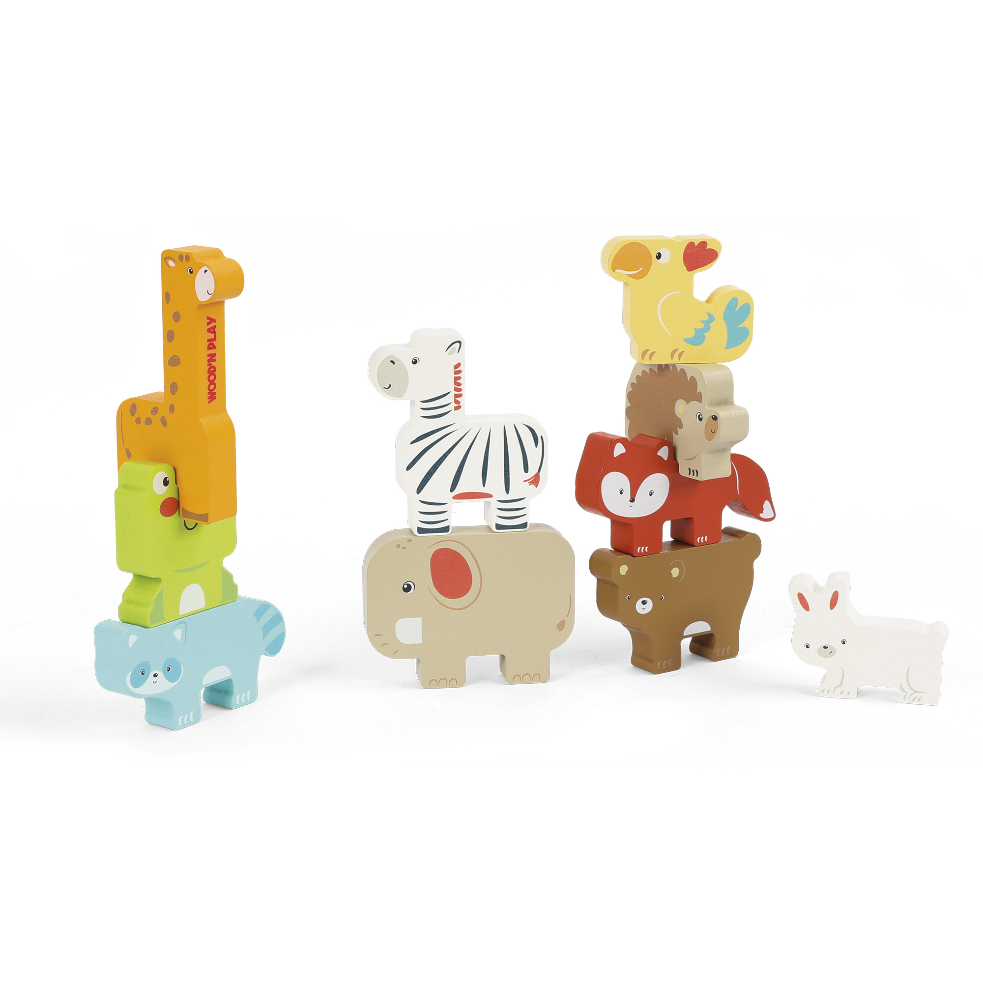 Animali impilabili - wood 'n' play - WOOD N'PLAY