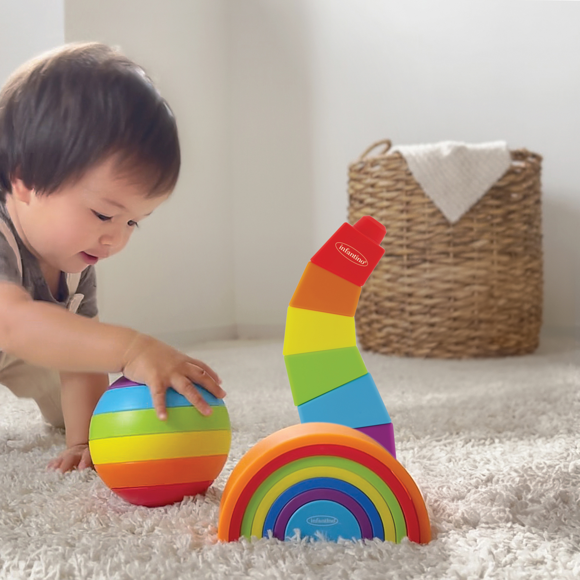 Giochi da impilare per bambini – sviluppa creatività e coordinazione – imagination stackers- b-kids - B-KIDS