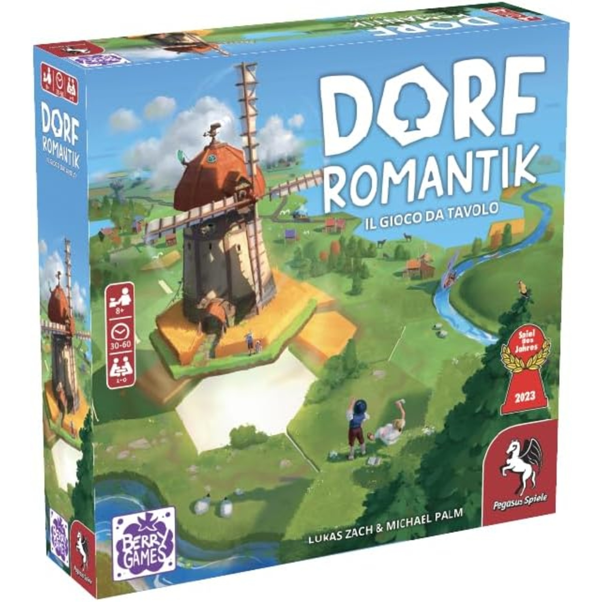 Dorf romantik gioco da tavolo - costruisci un villaggio - da 1 a 6 giocatori - 8+ anni - 