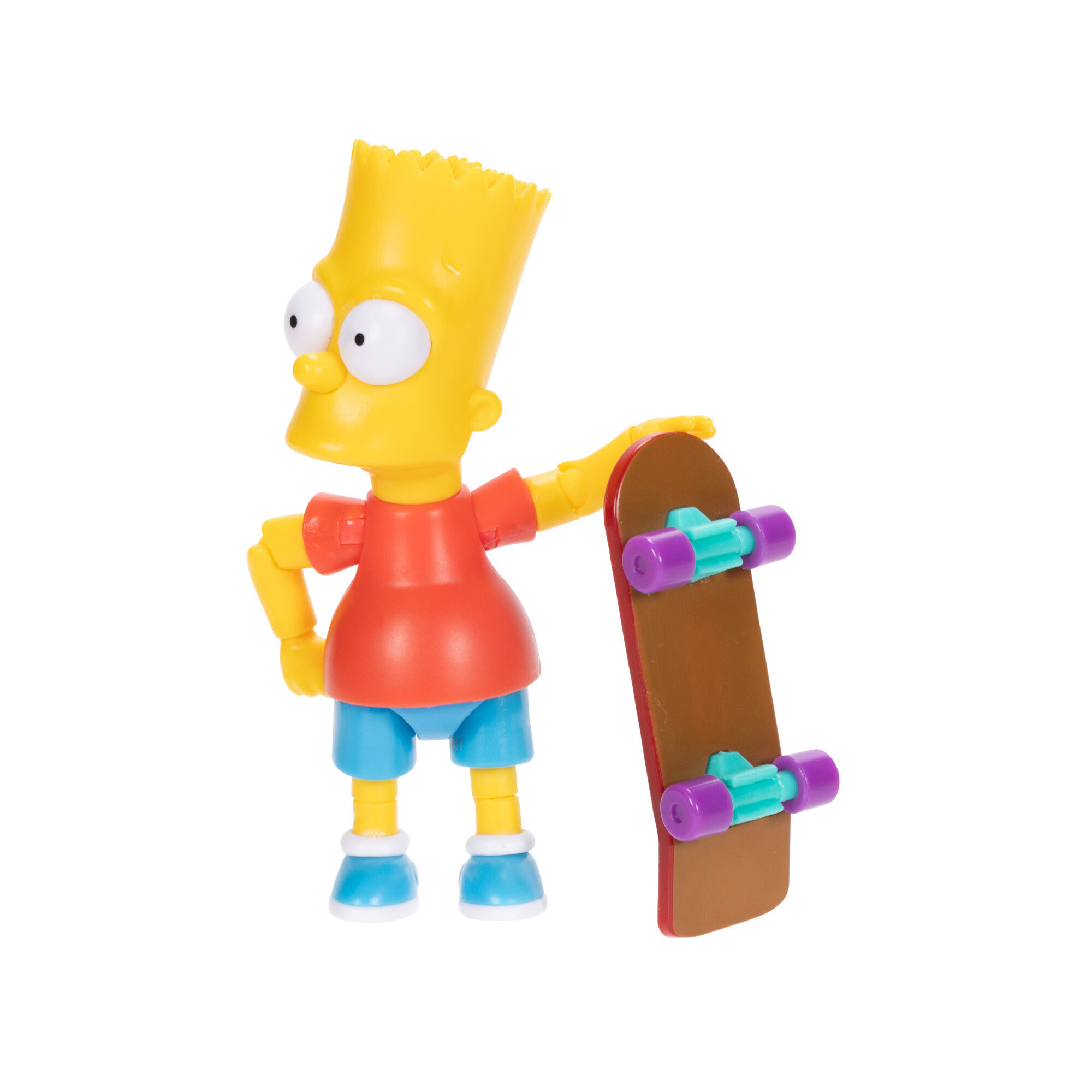 The simpsons - action figure di bart articolata, scala 10 cm - SIMPSONS