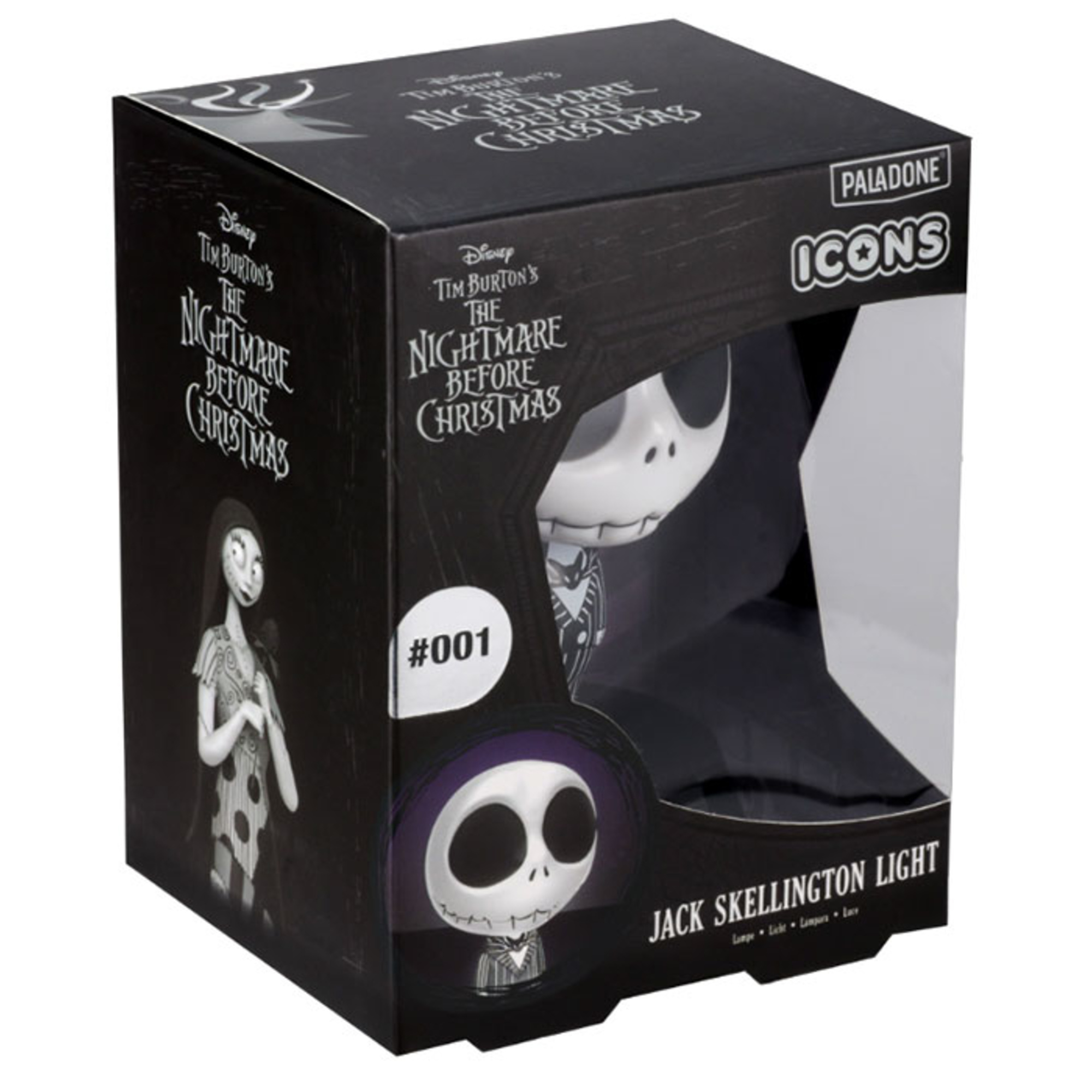 Lampada icons jack skeletron nightmare before christmas da collezione - Disney