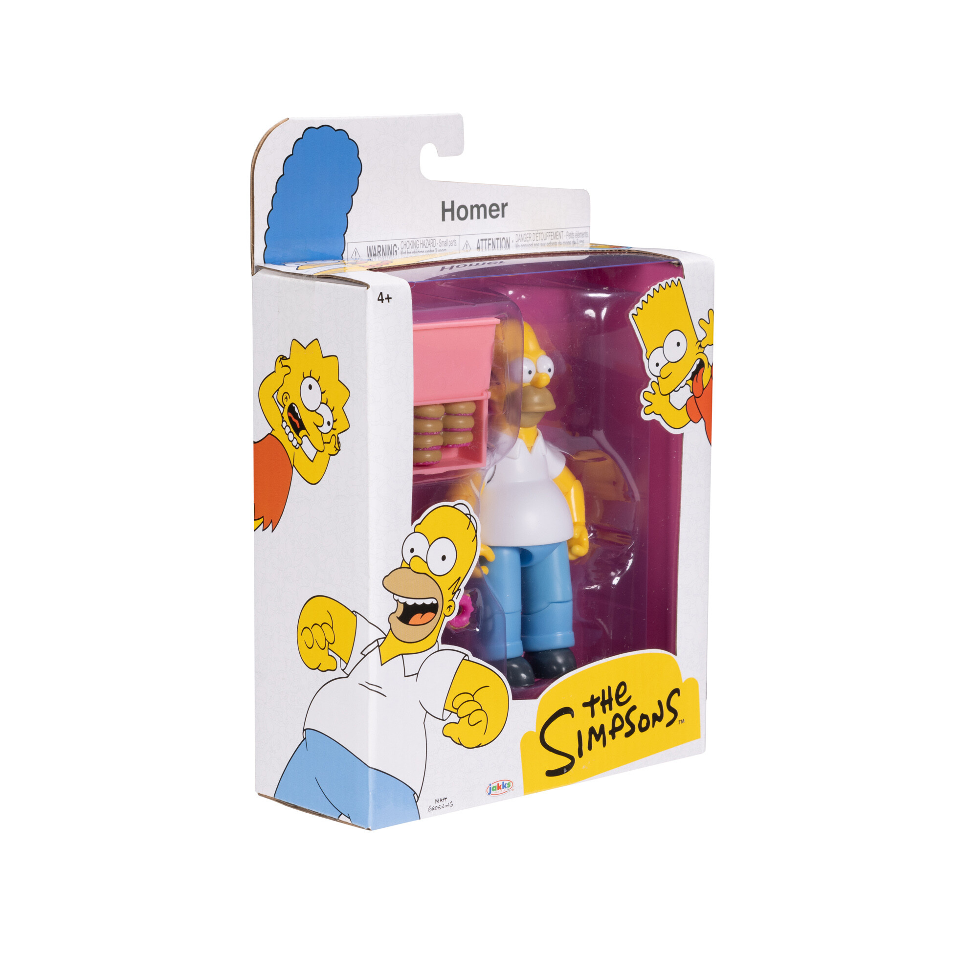 The simpsons - action figure di homer articolata, scala 10 cm - 