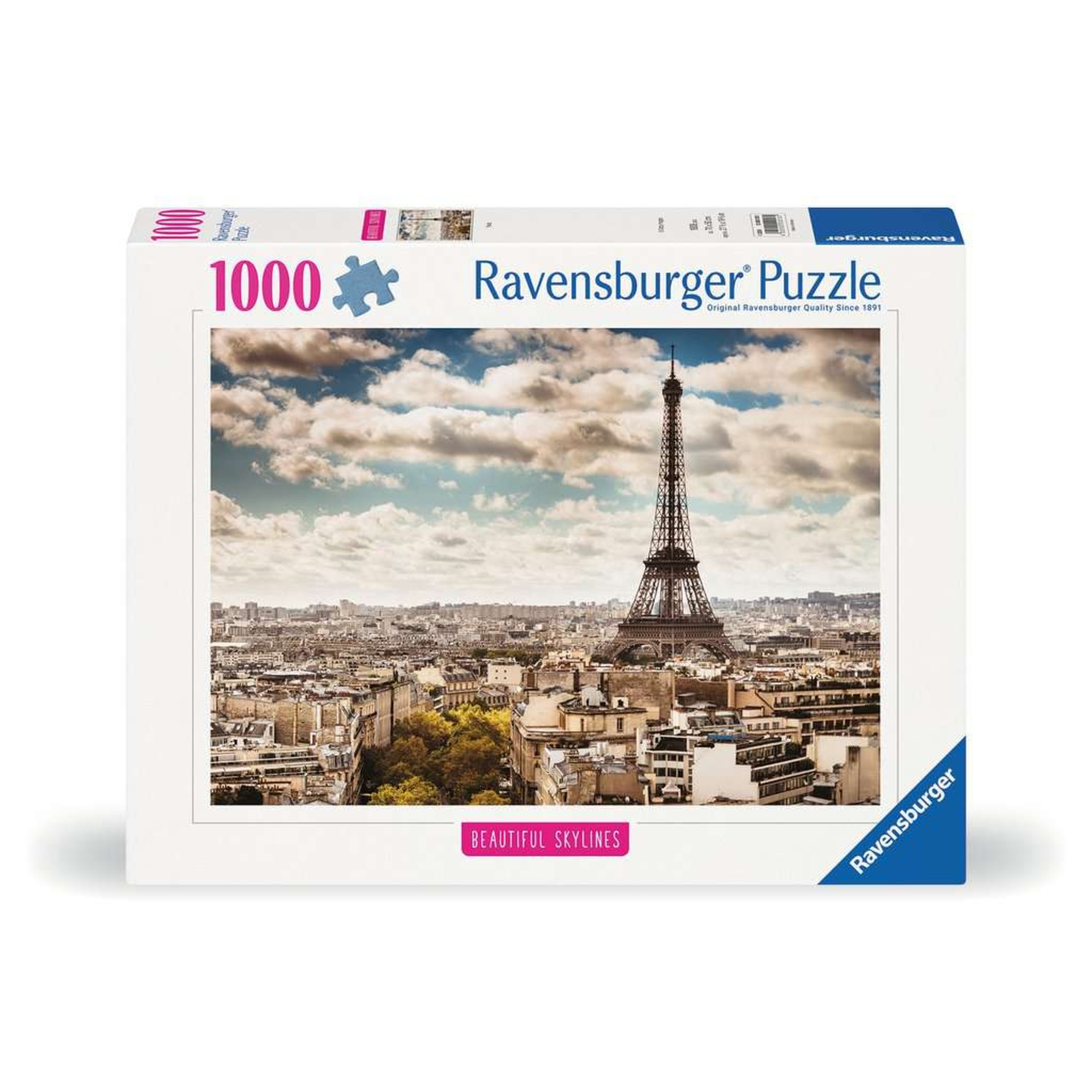 Puzzle ravensburger 1000 pezzi paris – collezione paesaggi per adulti - RAVENSBURGER