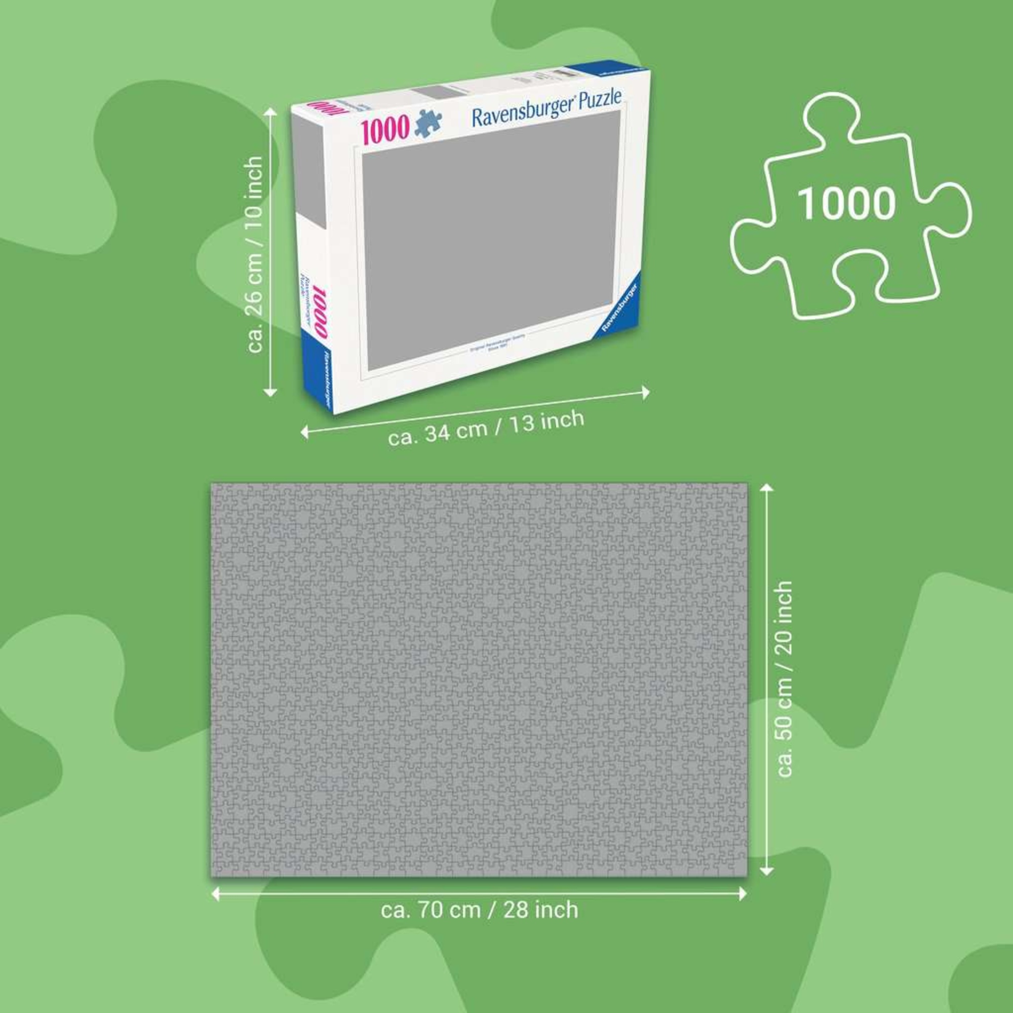 Puzzle ravensburger 1000 pezzi paris – collezione paesaggi per adulti - RAVENSBURGER