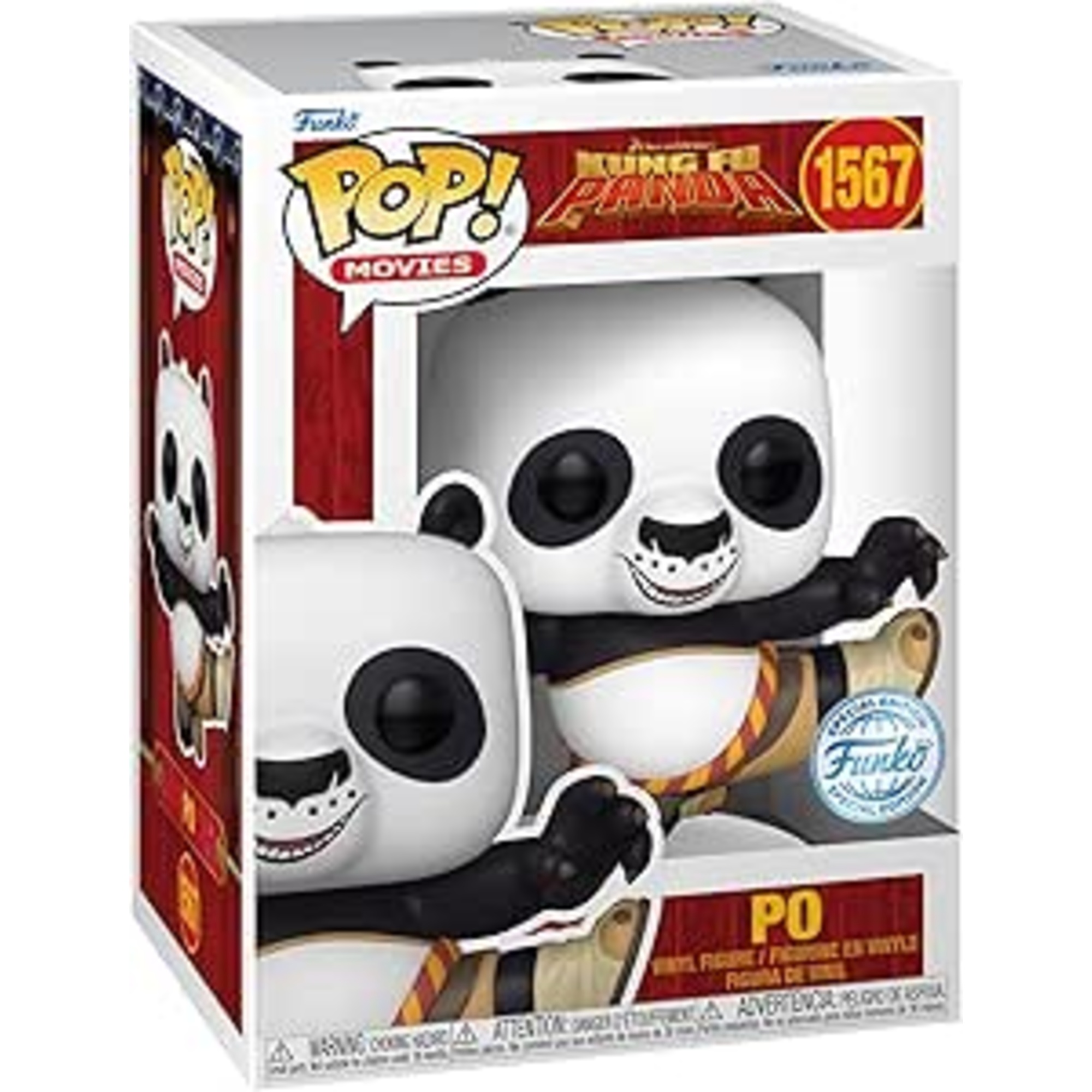 Funko pop - kung fu panda - 30th po chase - 1567 - Funko