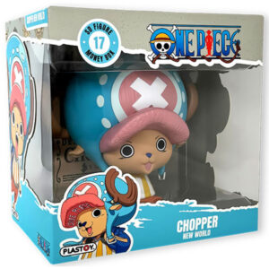 Salvadanaio one piece chopper plastoy pop colorato – collezione vivace e adorabile - ONE PIECE