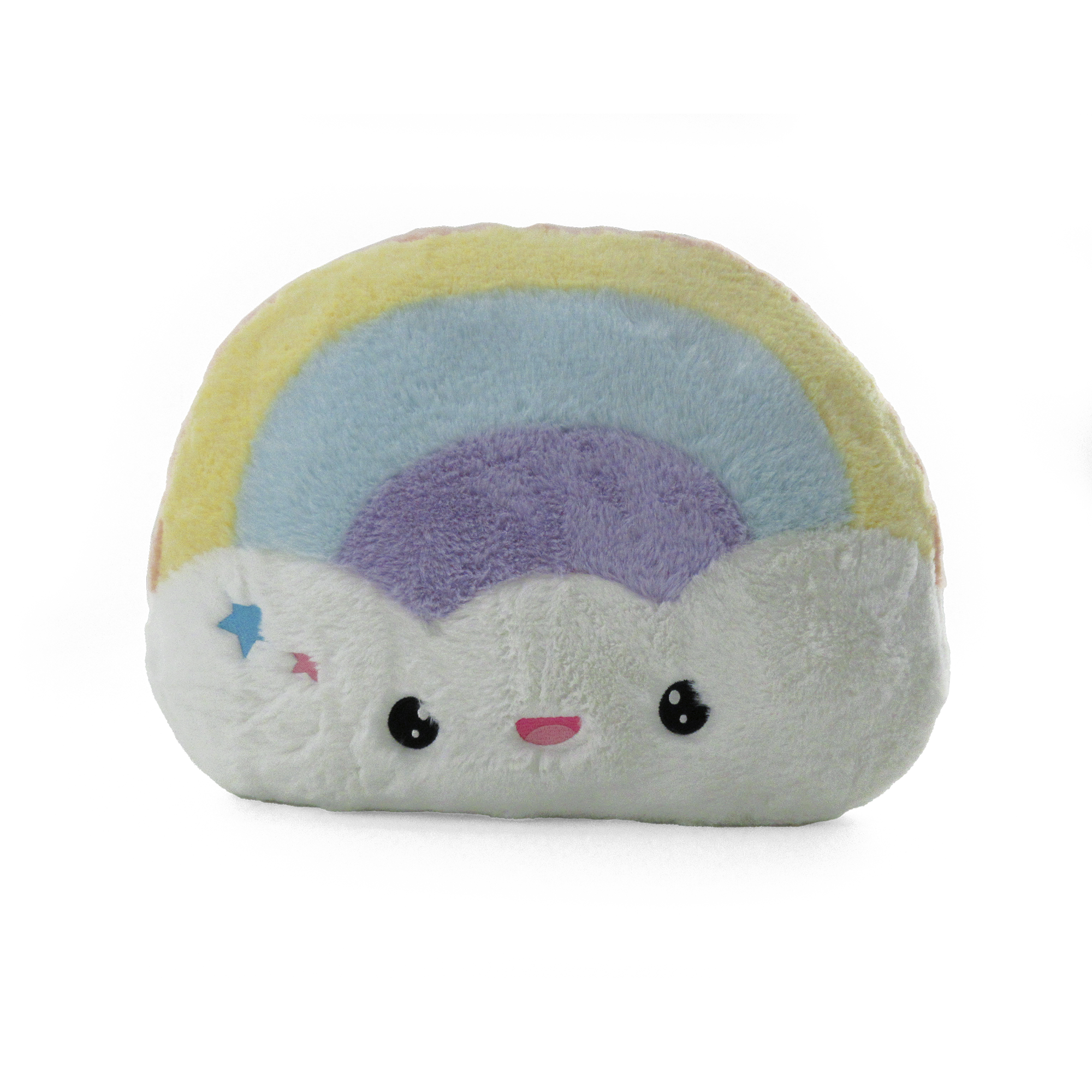 Cuscino decorativo assortito a forma di stellina o arcobaleno - morbidi e colorati per la cameretta - ami plush - AMI PLUSH