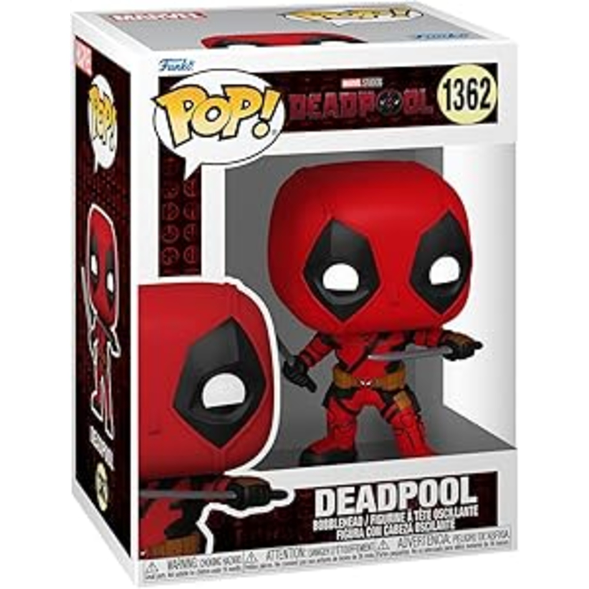 Funko pop - marvel deadpool & wolverine - deadpool - 1362 - MARVEL