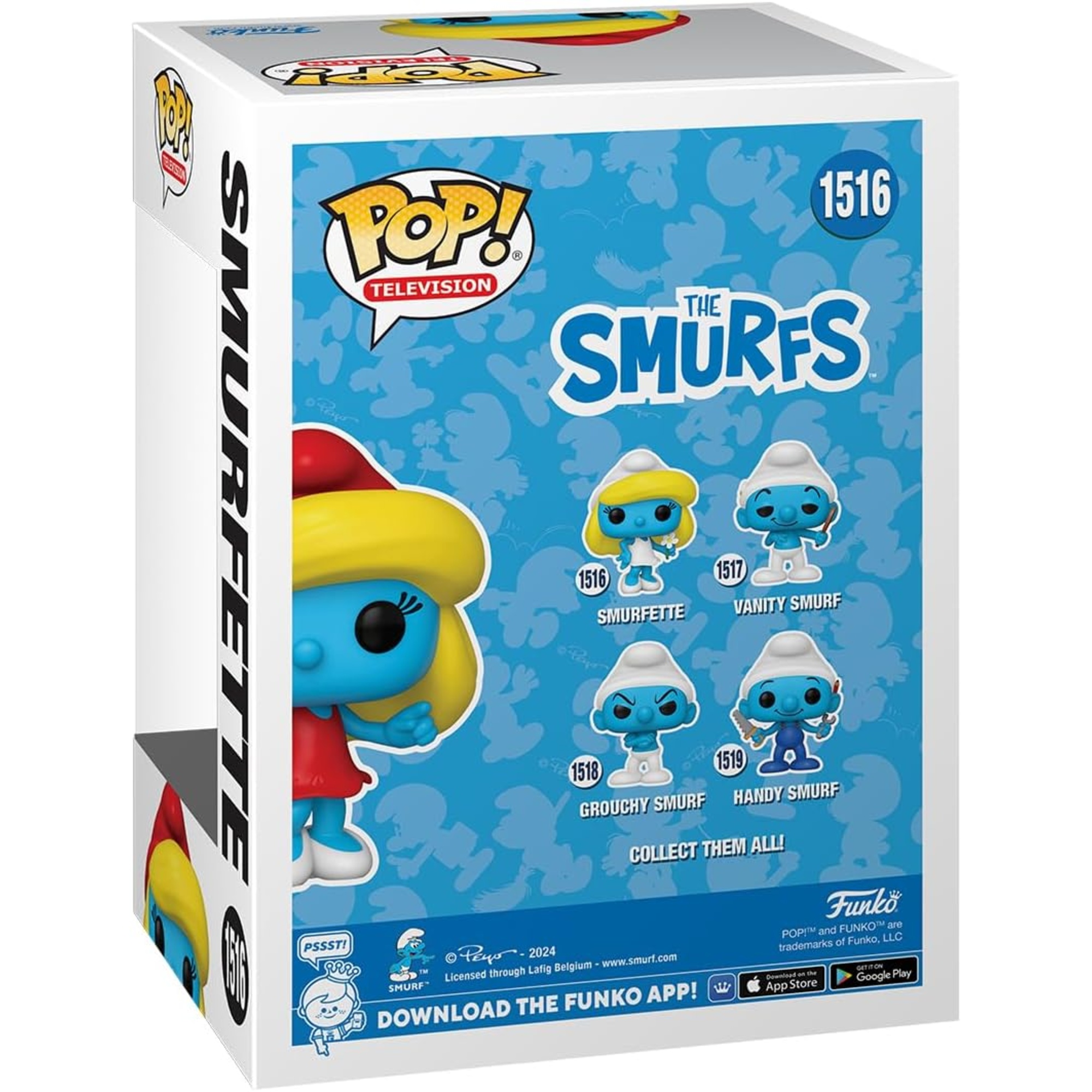 Funko pop - puffi puffetta versione chase - 1516 - Puffi