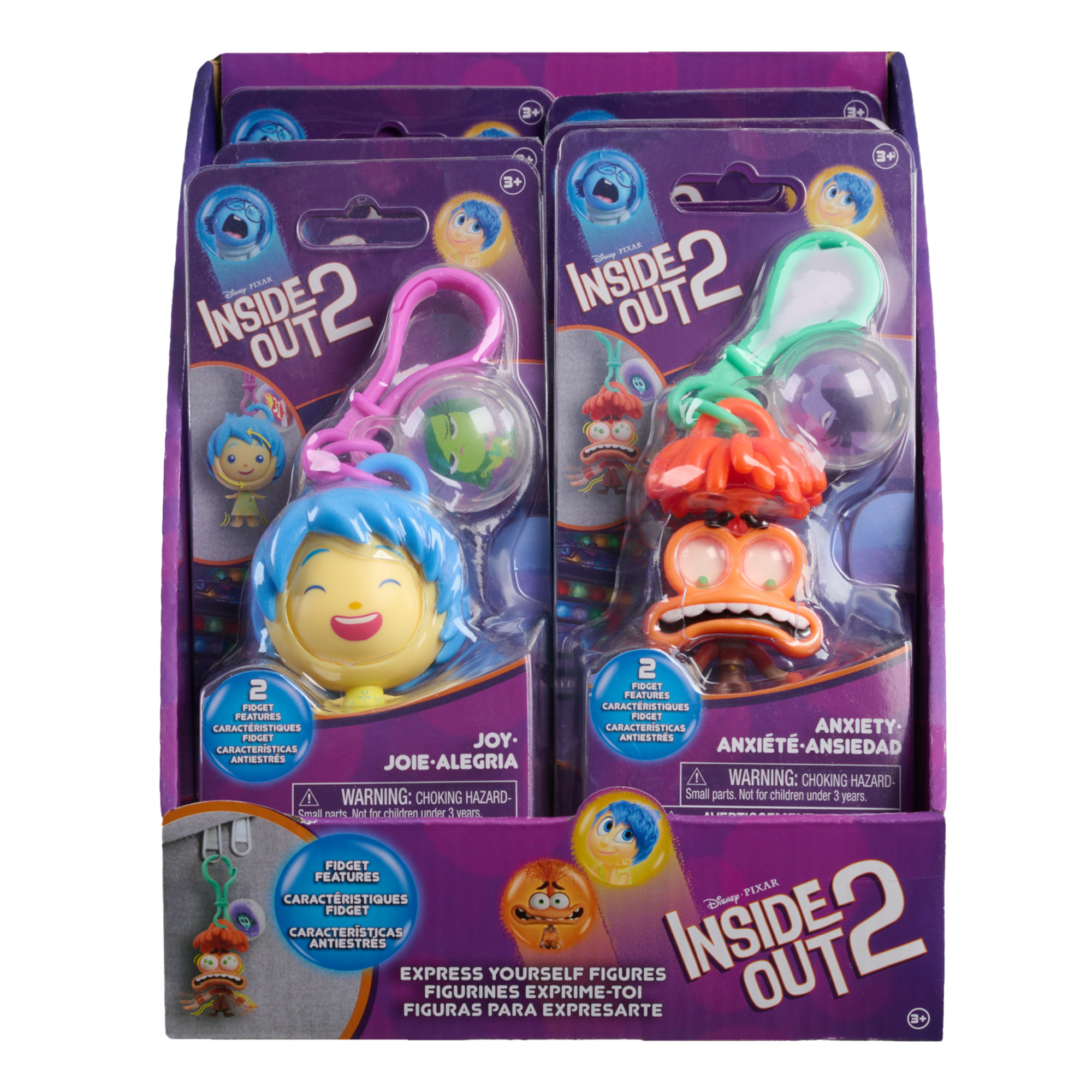 Personaggi disney assortiti  e pixar inside out 2 - express yourself - Disney