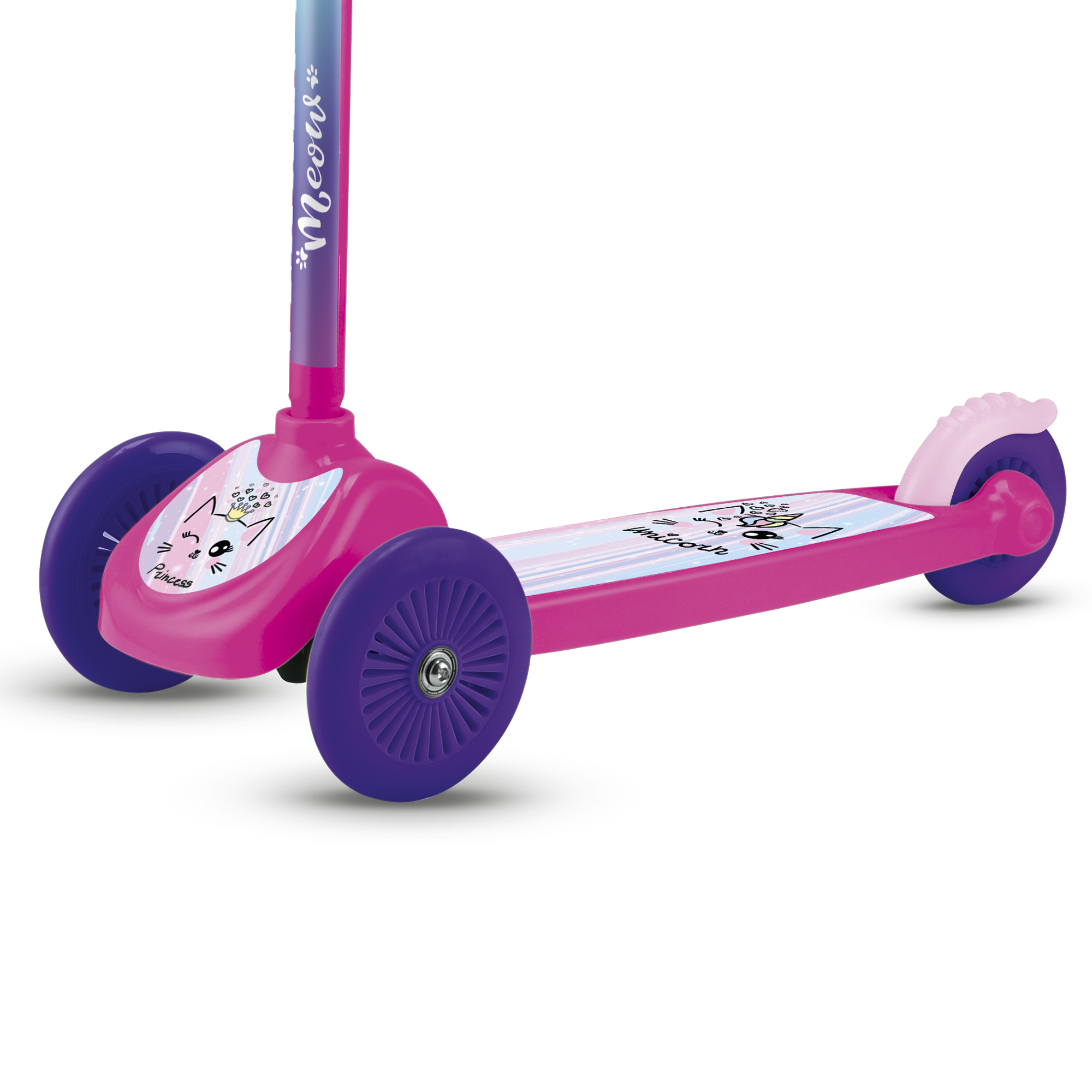 Monopattino 3 ruote - twist & roll - rosa - SUN&SPORT