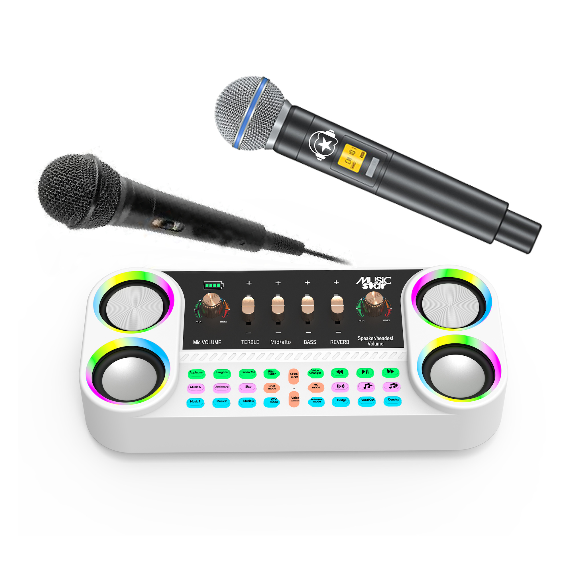 Music lab content creator 3in1 - crea, canta, registra come un professionista - music star - 