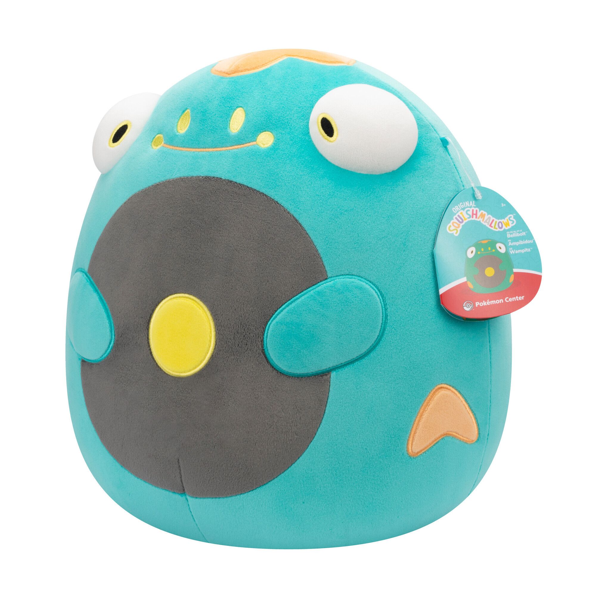 Bellibolt  pokémon 25 cm squishmallows  -  squishmallows original - SQUISHMALLOWS