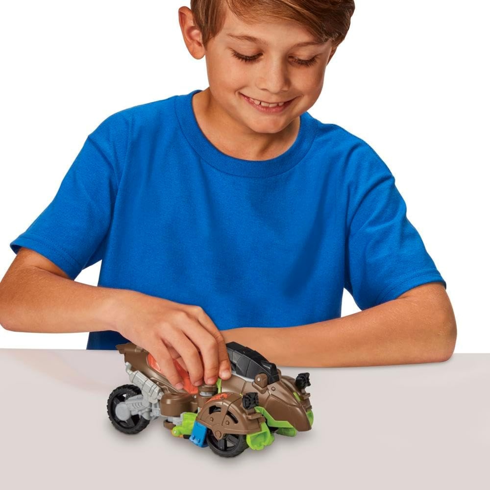Veicolo leonarod tartarughe ninja caos mutante - moto trasformabile in action figure raffaello - 15 cm - per bambini dai 4 anni - GIOCHI PREZIOSI