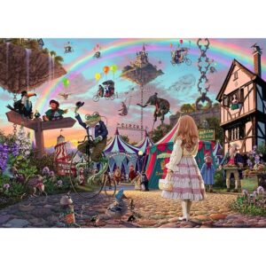 Puzzle 1000 pezzi circo magico - puzzle ravensburger per bambini - RAVENSBURGER
