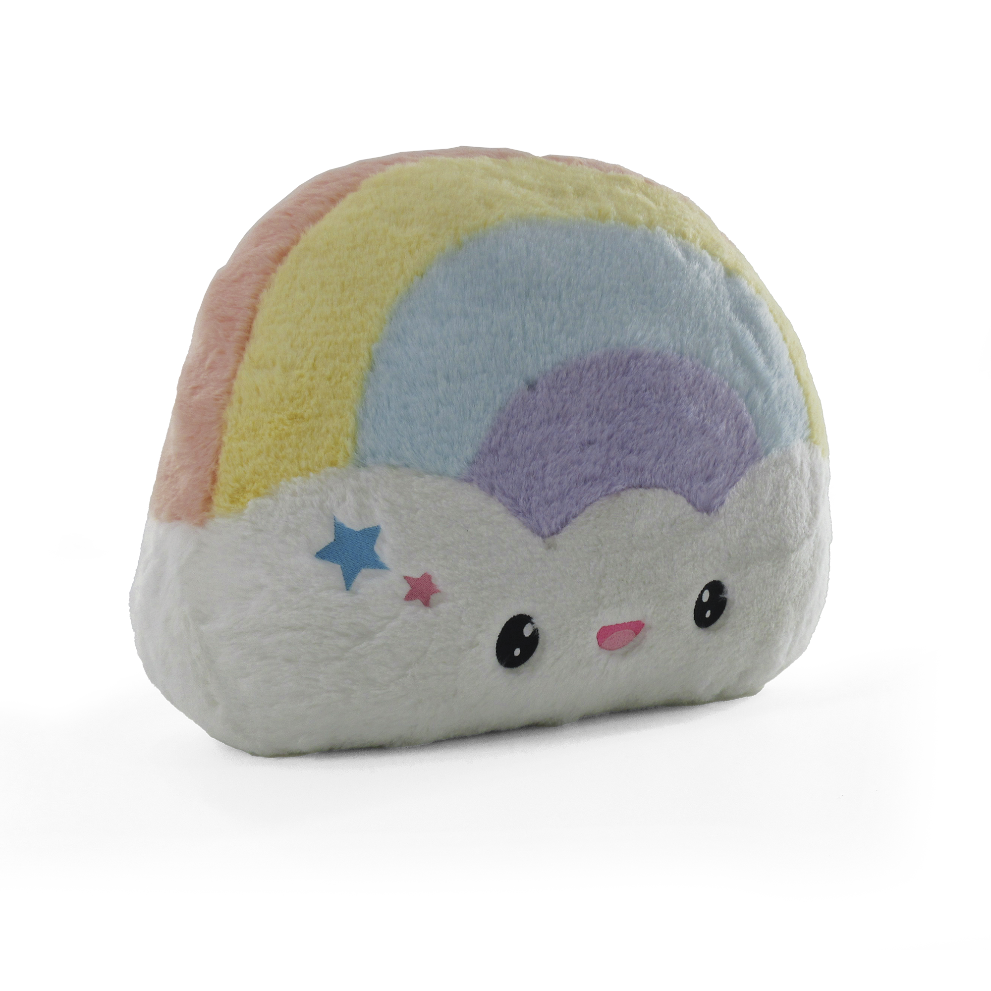 Cuscino decorativo assortito a forma di stellina o arcobaleno - morbidi e colorati per la cameretta - ami plush - AMI PLUSH