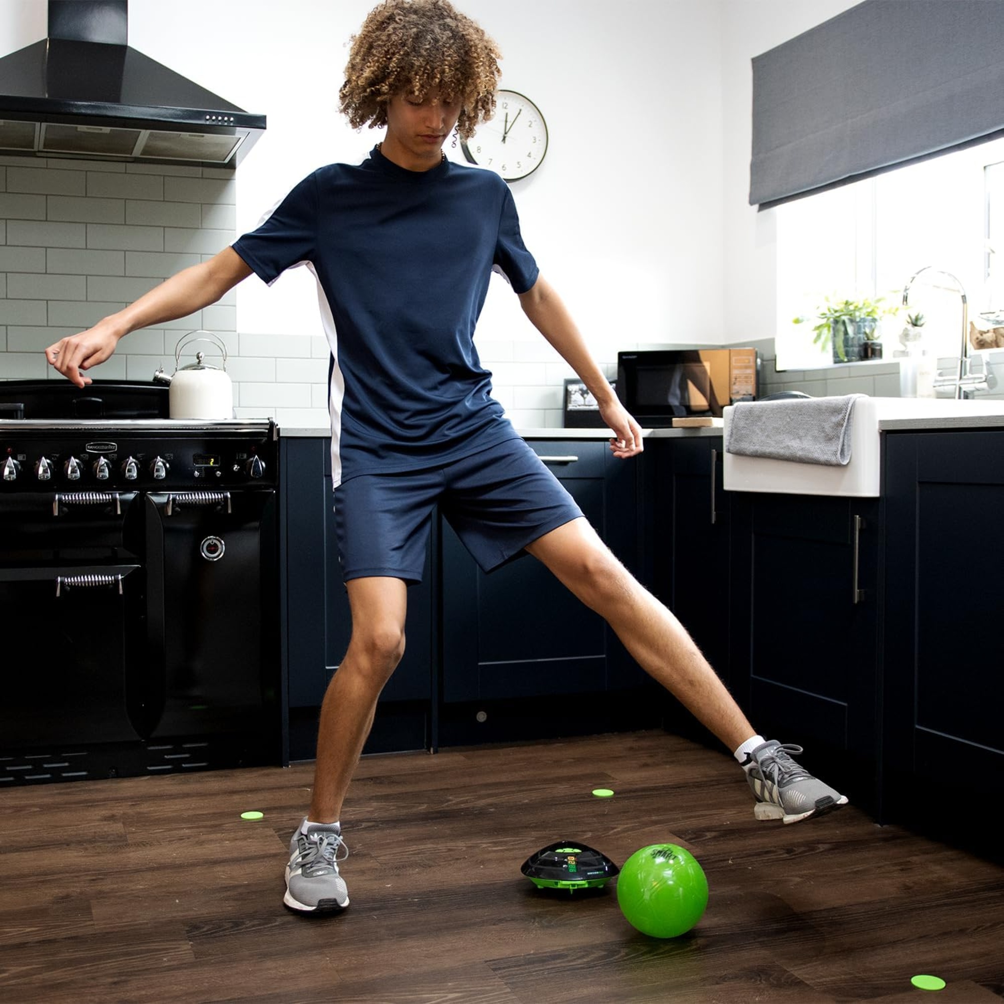 Soccerbot - pallone da calcio smart con bot interattivo - 3 velocità - gioco allenamento per bambini 4+ - GIOCHI PREZIOSI