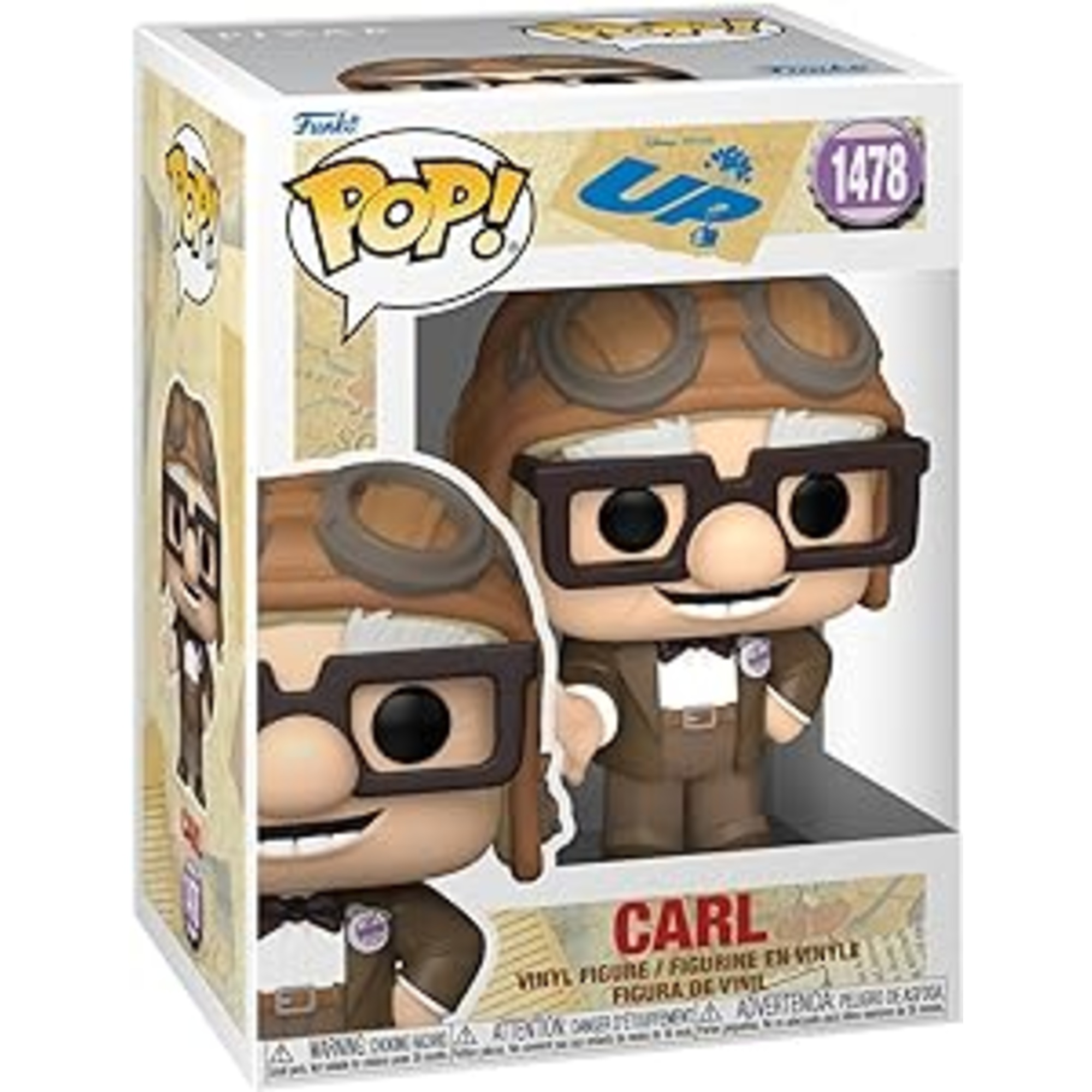 Funko pop - disney up - carl - 1478 - Disney