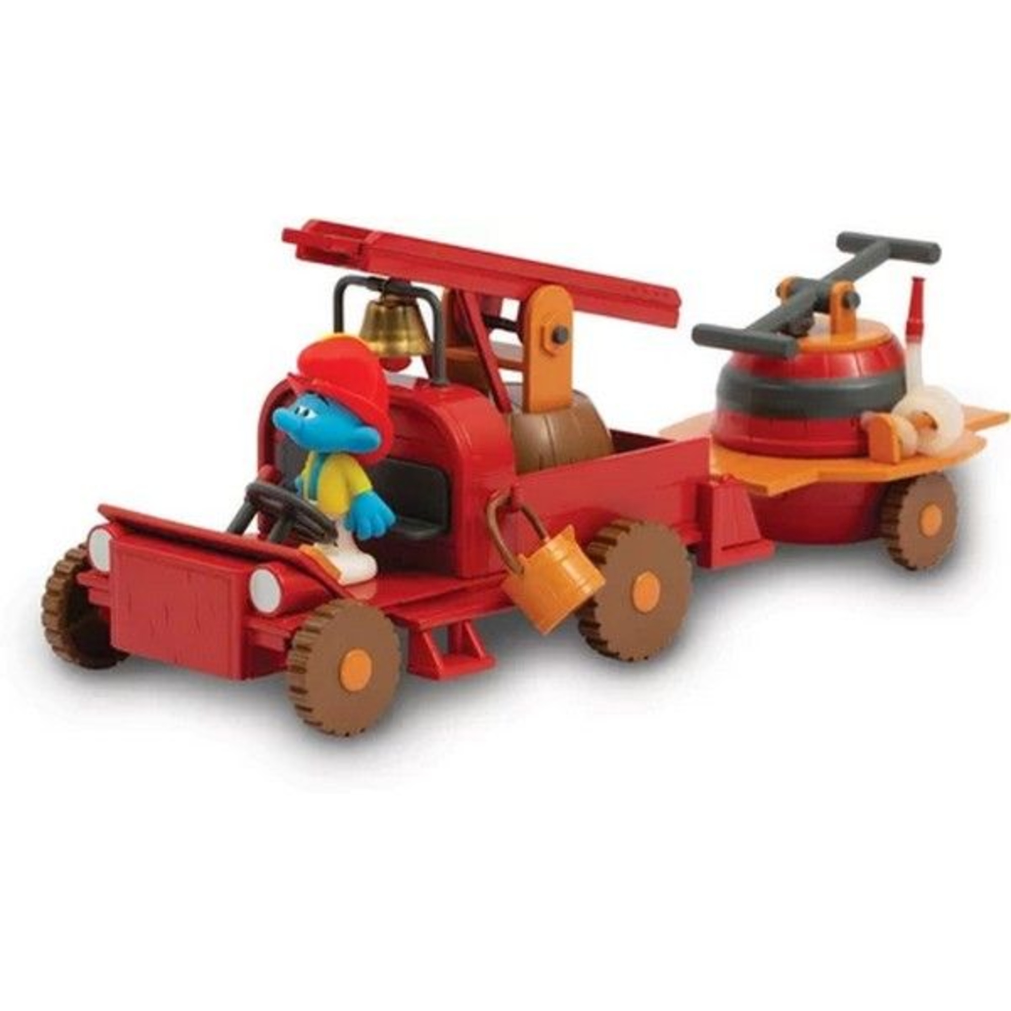 Il camion dei pompieri dei puffi - playset con figurina esclusiva - Puffi