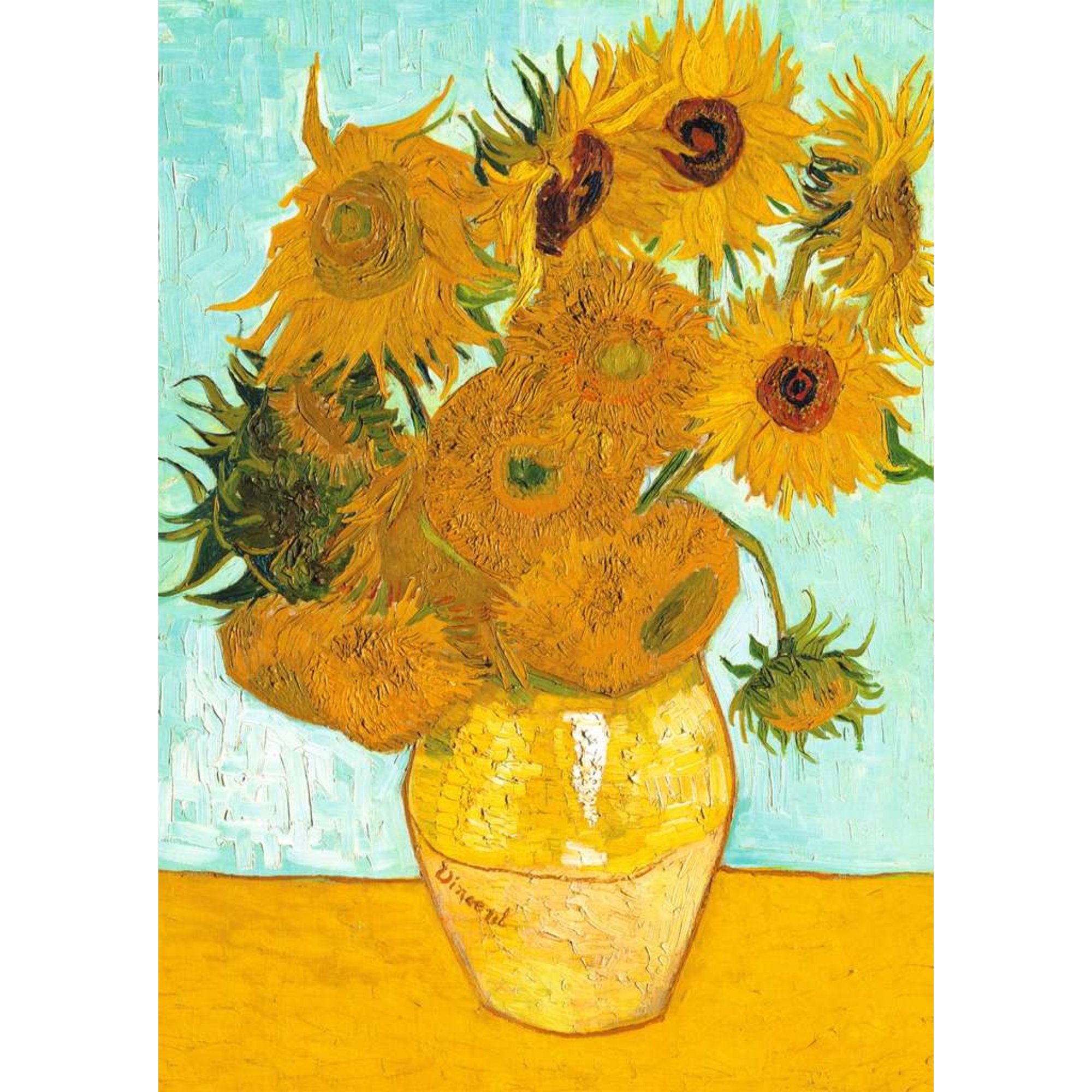 Puzzle 1000 pezzi van gogh girasoli - puzzle ravensburger per adulti - RAVENSBURGER