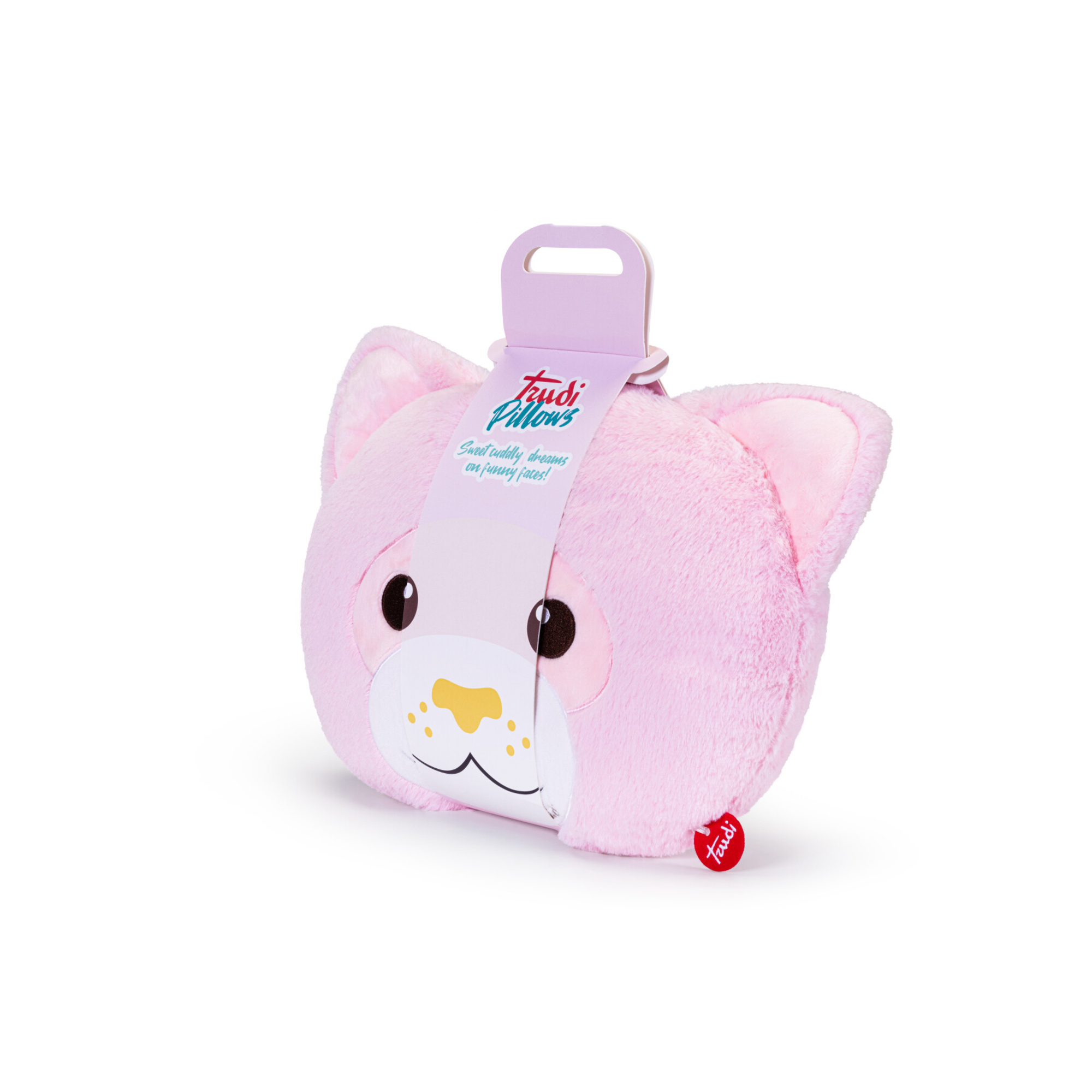 Cuscino gattino rosa peluche - trudi - Trudi