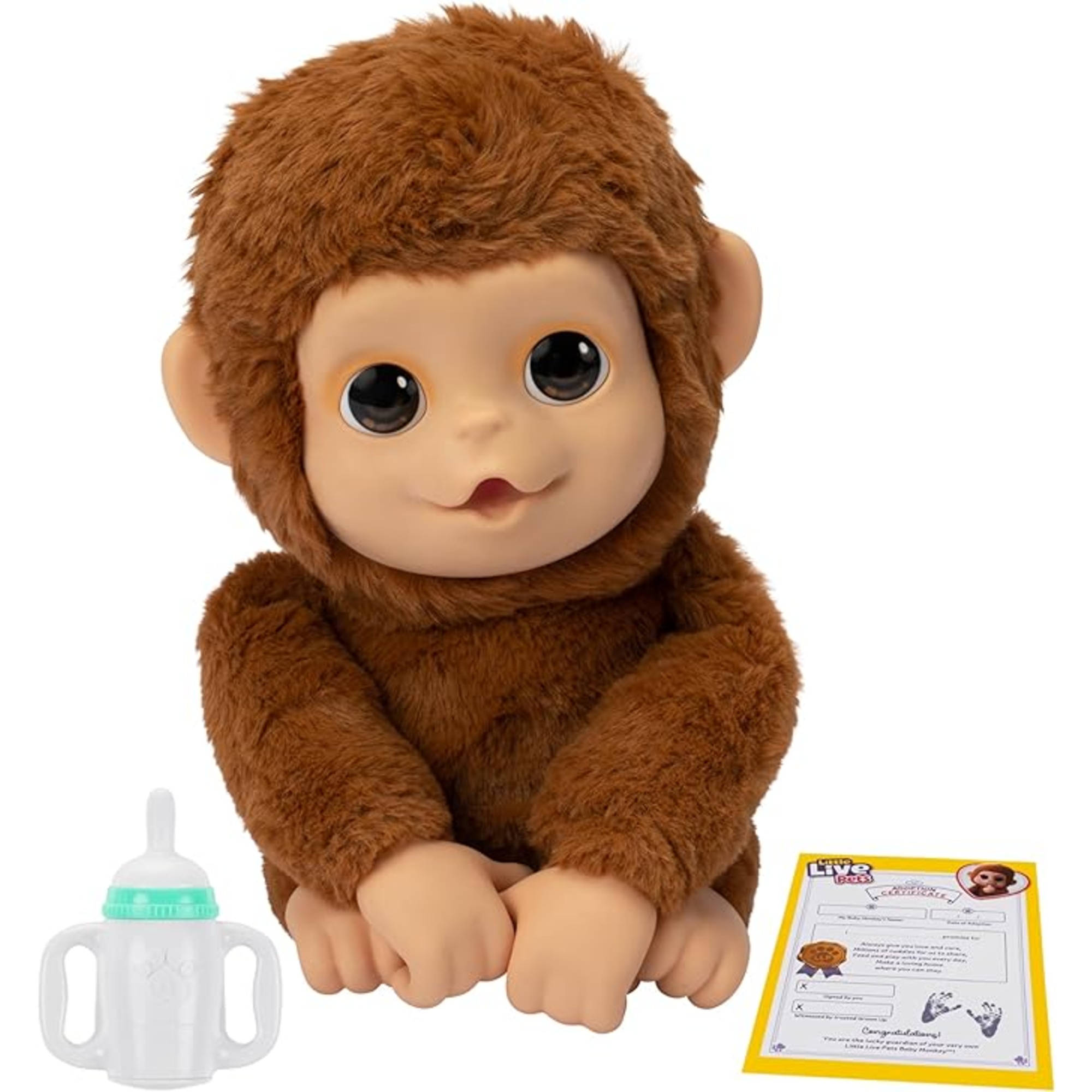 Little live pets my baby monkey - scimmia interattiva con oltre 50 suoni e reazioni - GIOCHI PREZIOSI