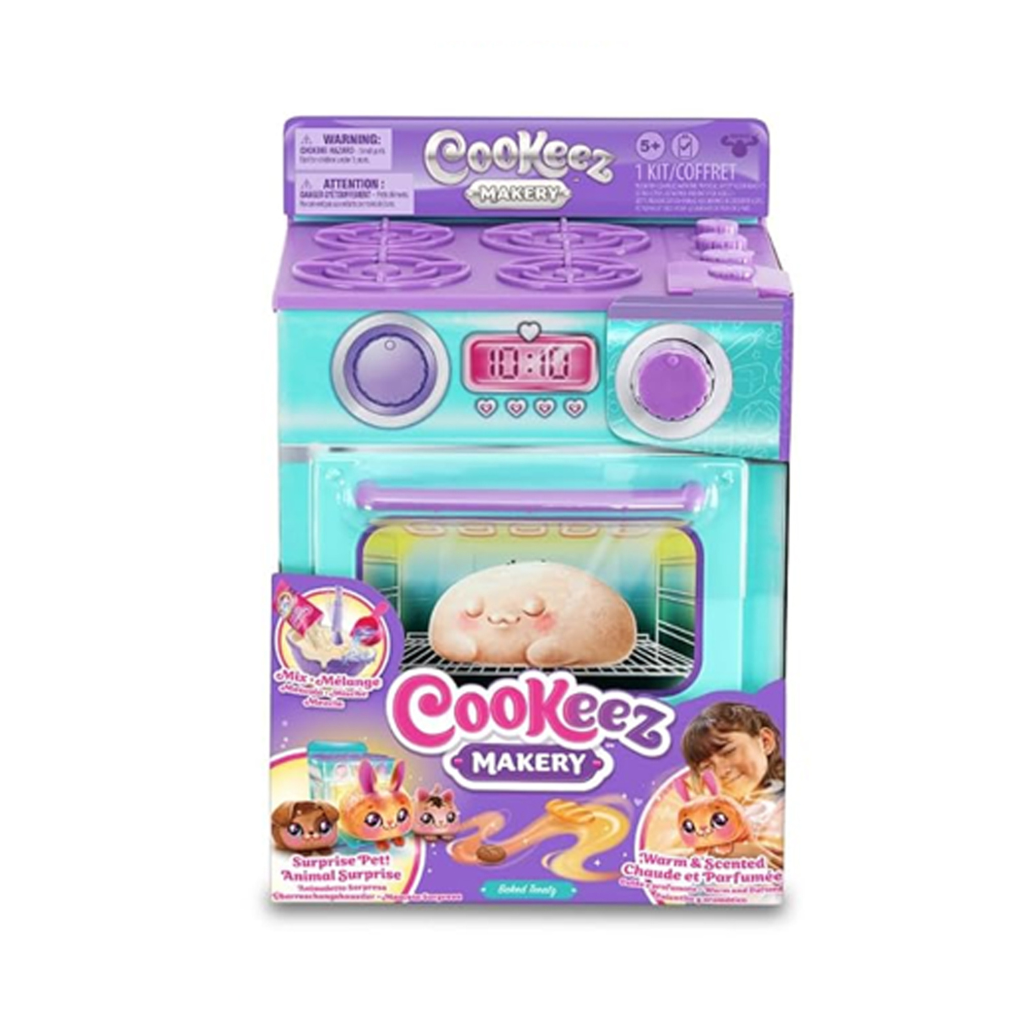 Cookeez makery - crea e cuoci il tuo peluche interattivo a sorpresa assortito! - GIOCHI PREZIOSI