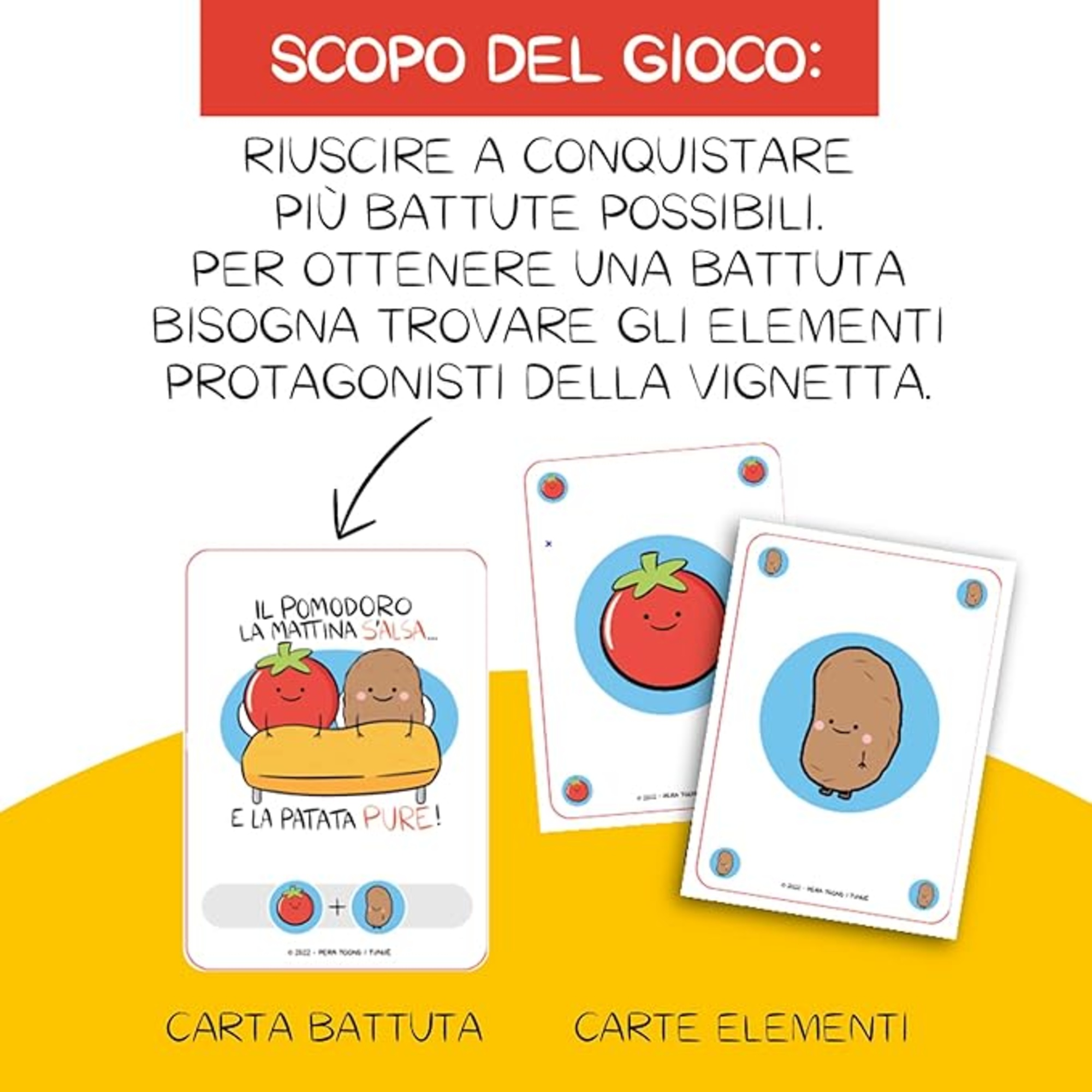 Pera toons gioco di carte divertente per bambini - colleziona battute - 5+ anni - giochi preziosi - GIOCHI PREZIOSI