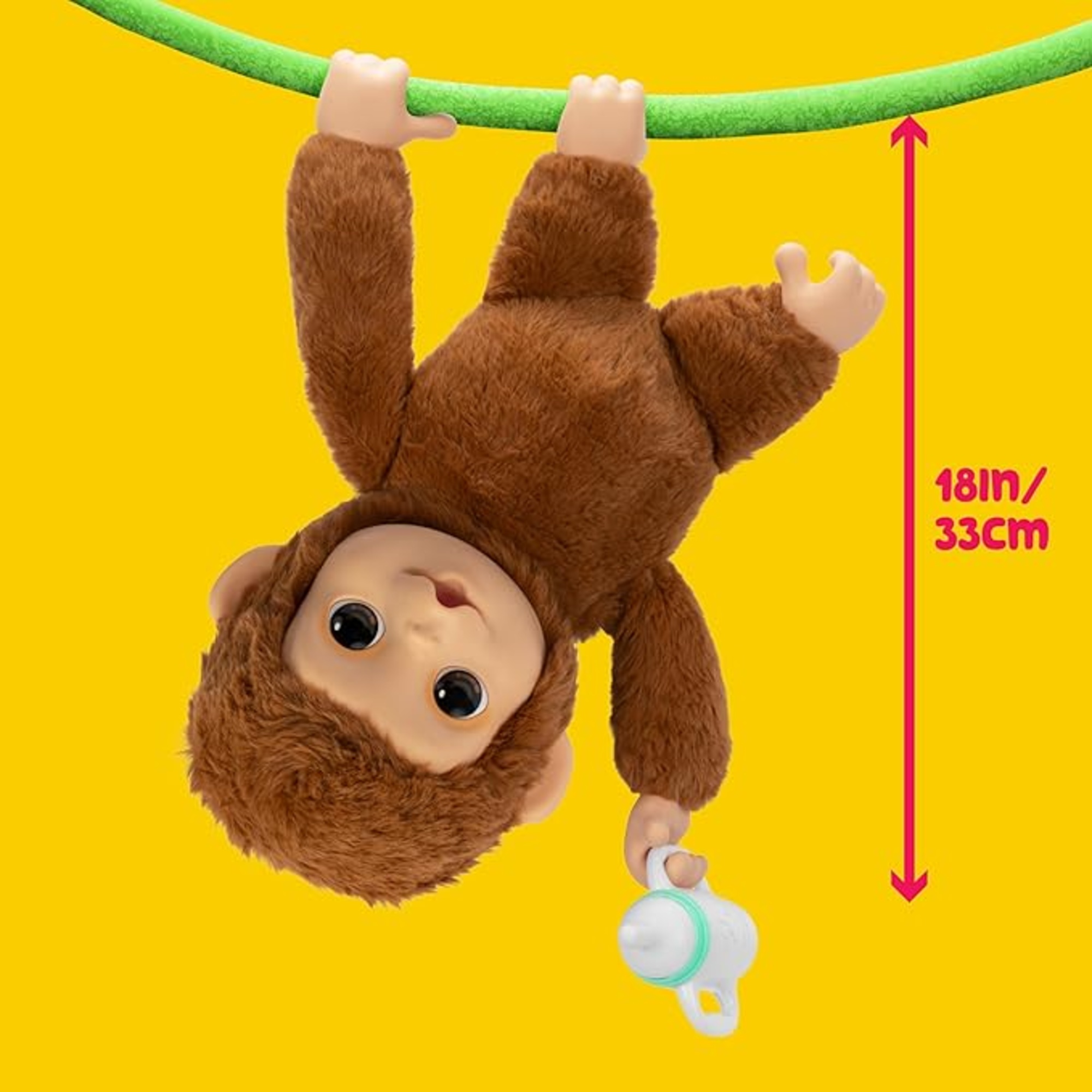 Little live pets my baby monkey - scimmia interattiva con oltre 50 suoni e reazioni - GIOCHI PREZIOSI