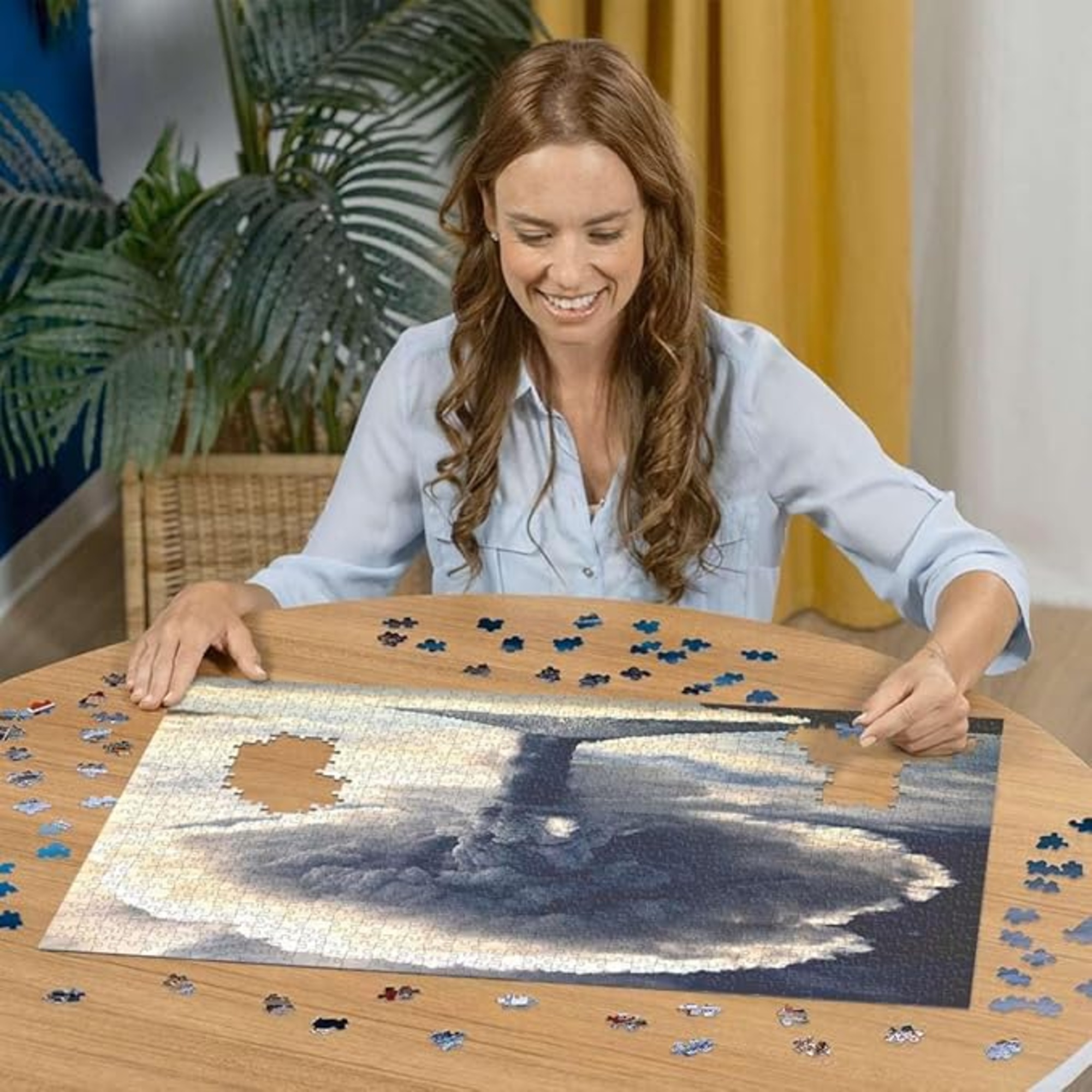 Puzzle 1000 pezzi vulcano etna - puzzle ravensburger per adulti - RAVENSBURGER