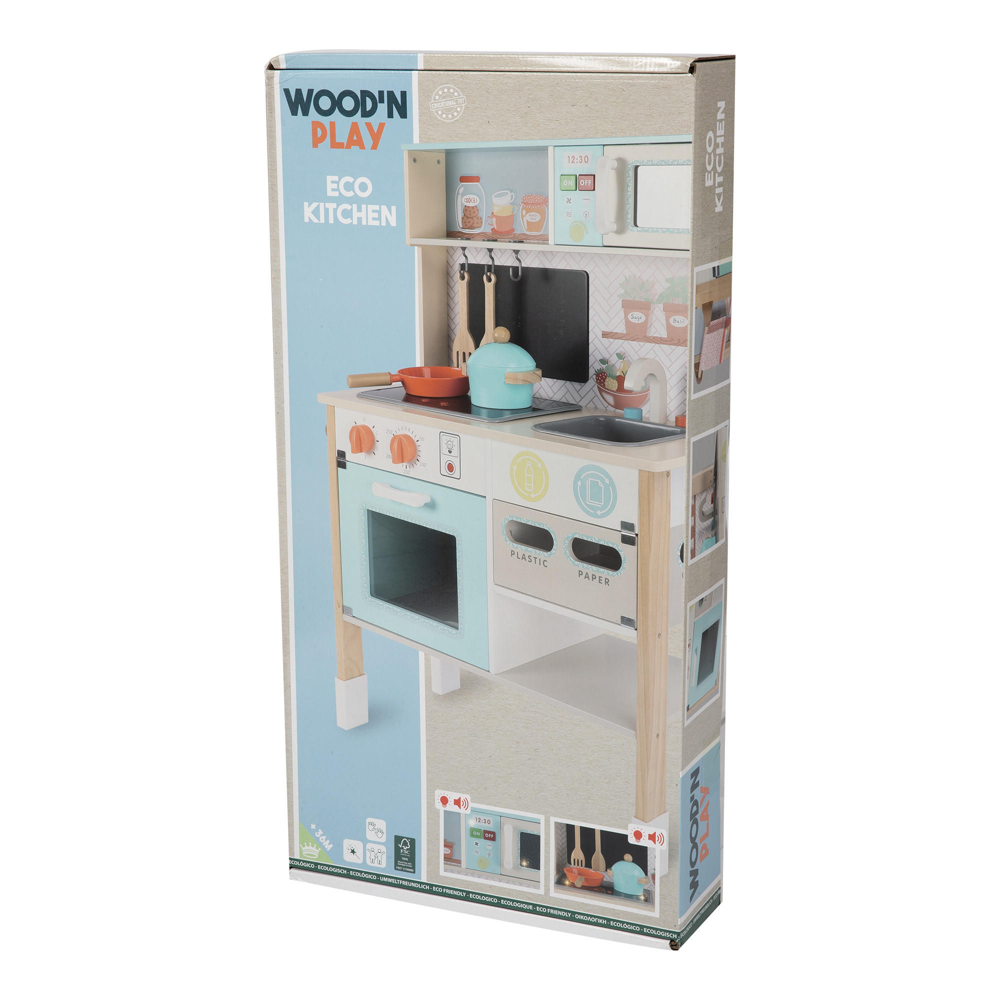 Cucina eco in legno - wood "n" play - WOOD N'PLAY