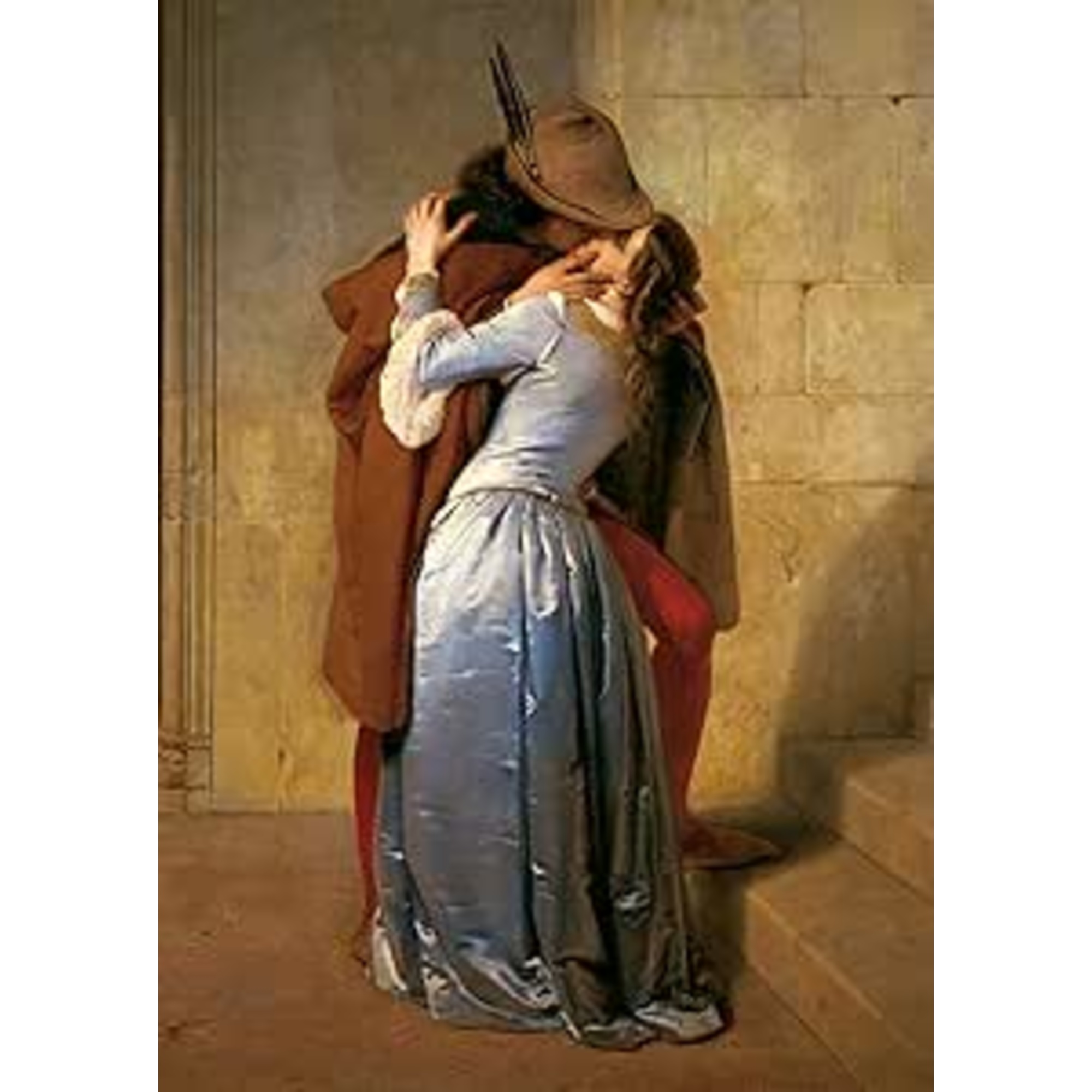 Puzzle 1000 pezzi hayez il bacio - puzzle ravensburger per adulti - RAVENSBURGER