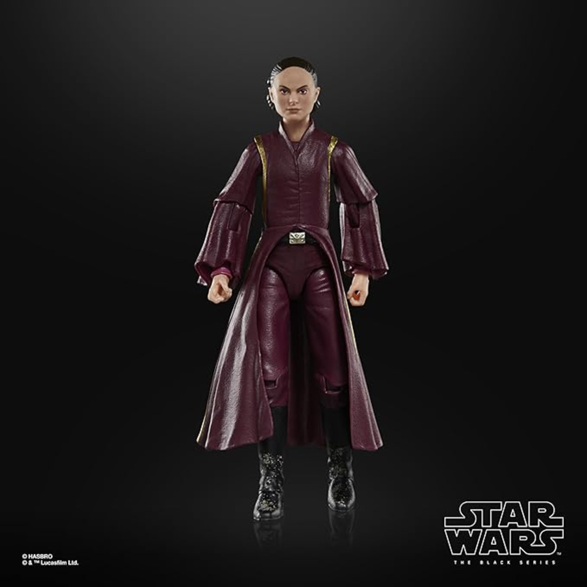 Action figure hasbro star wars the black series padmé amidala 15 cm, collezionabile per adulti - Star Wars