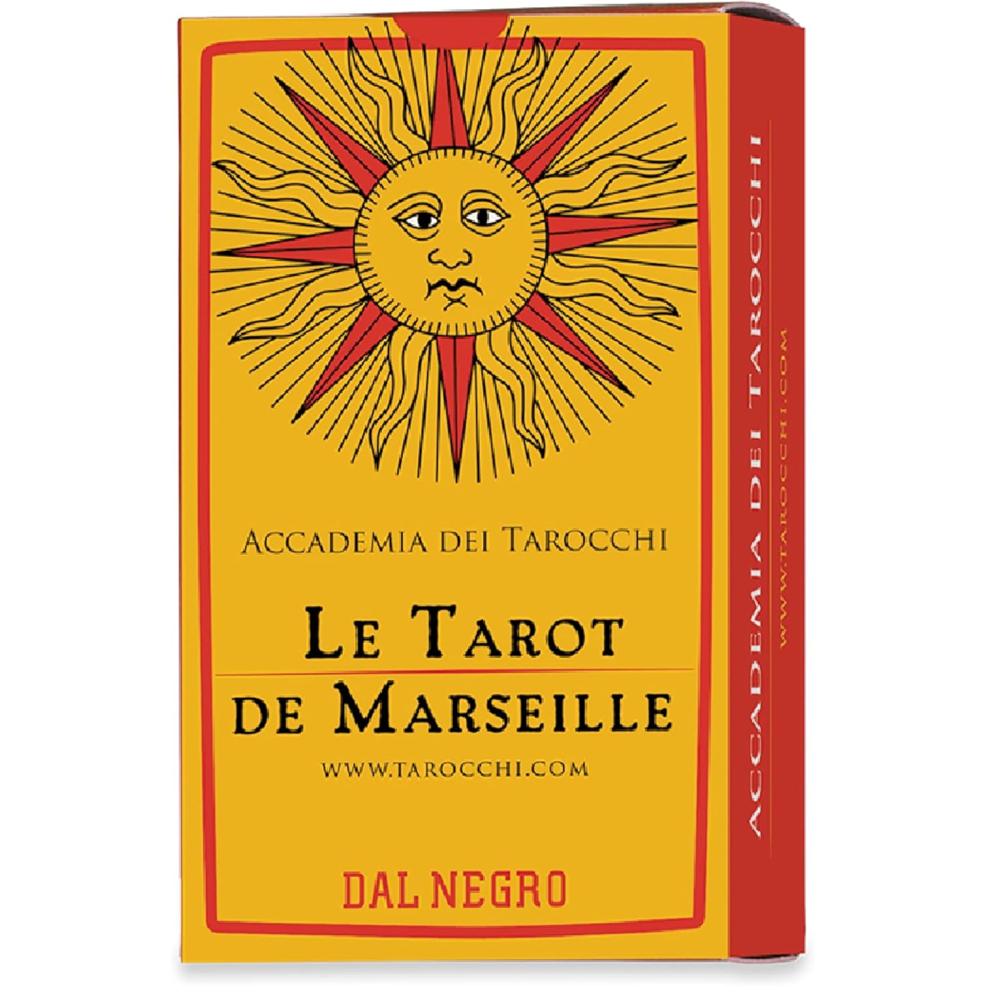 Tarocchi tradizionali dal negro - tarot de marseille di carlo bozzelli con libretto in italiano - 78 carte - NO BRAND