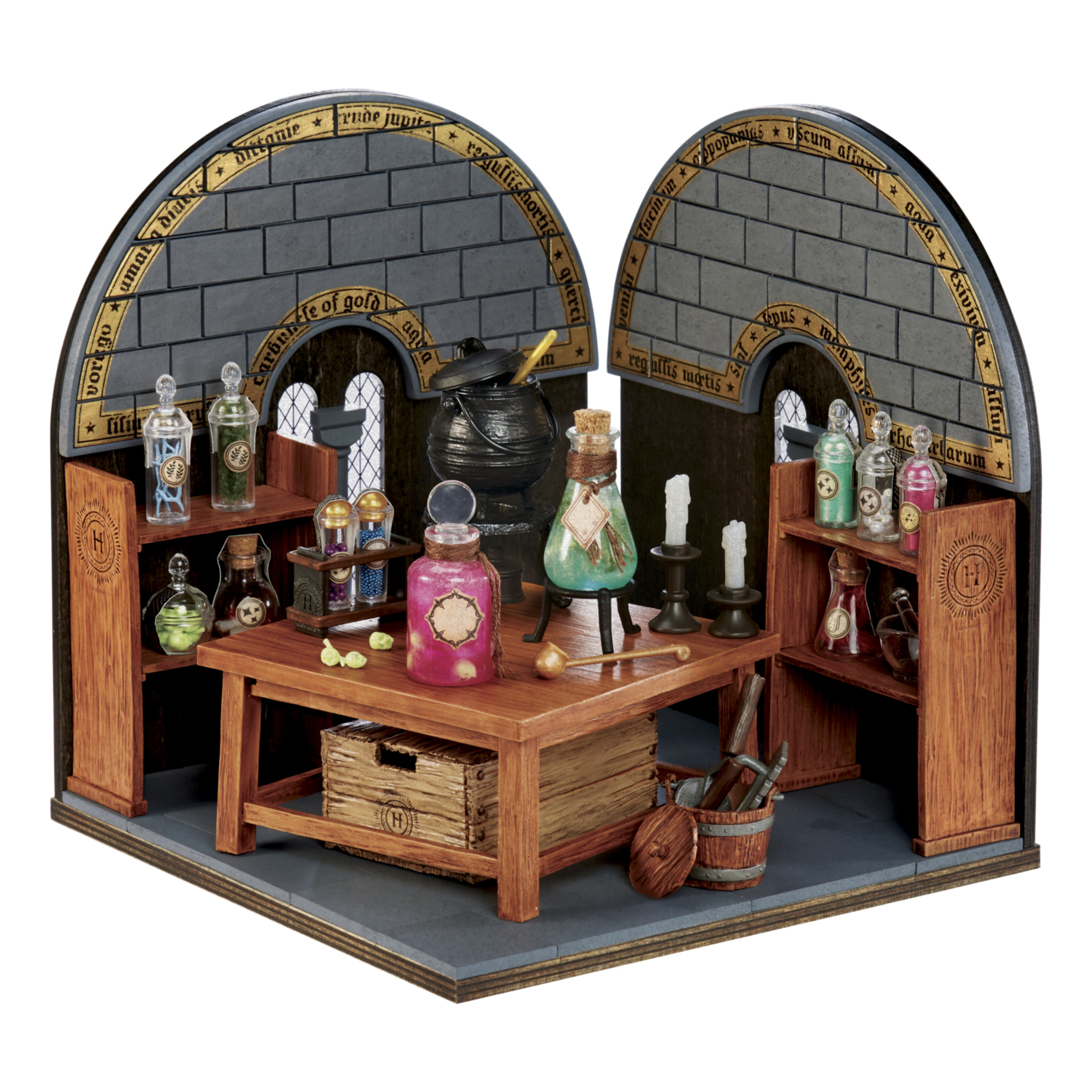 Mga's miniverse™ make it mini potions™ class - oggetti harry potter™, set costruzione 100+ pezzi, gioco resina, pozioni replica - MINIVERSE MGA