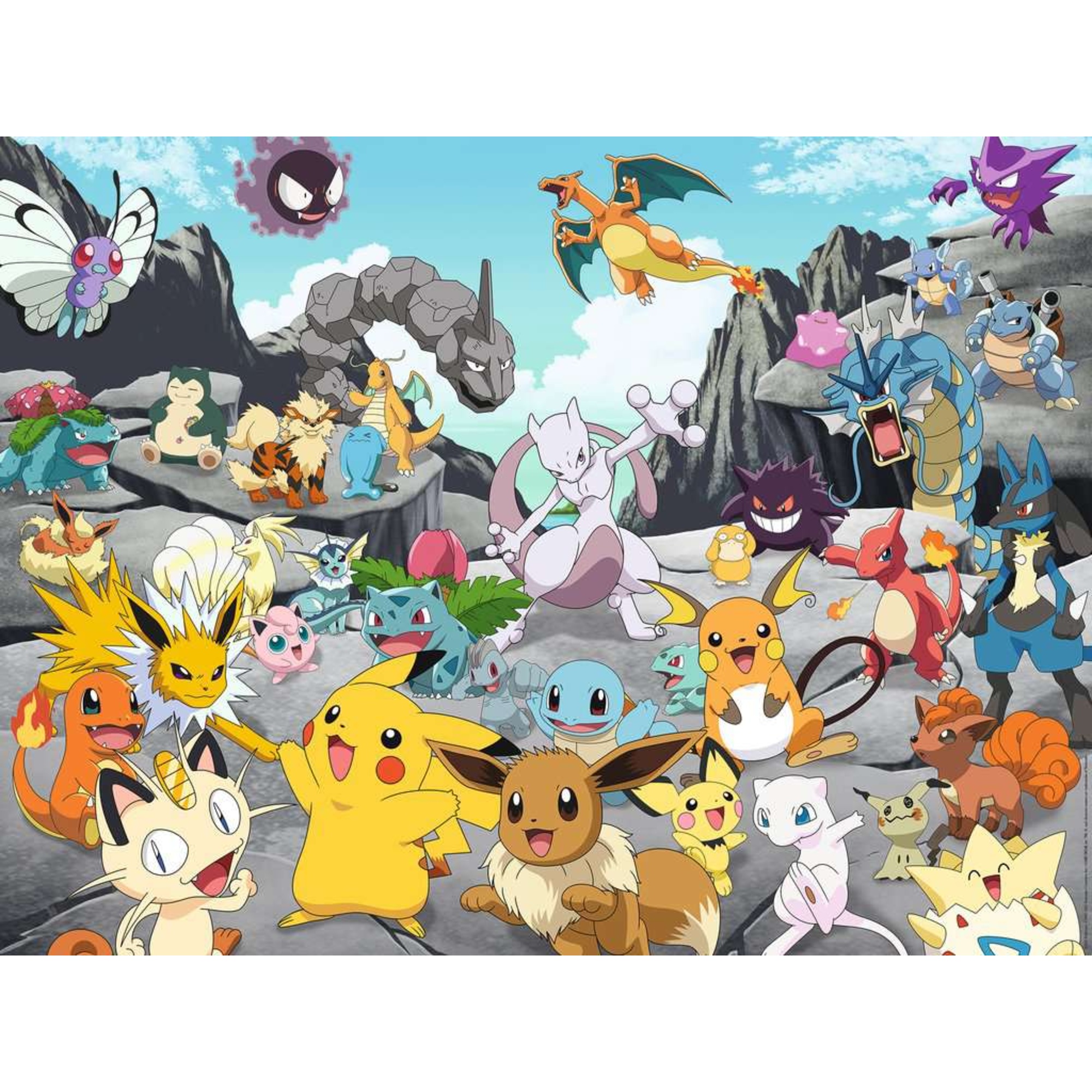 Puzzle pokémon classics 1500 pezzi - puzzle per adulti di ravensburger - POKEMON