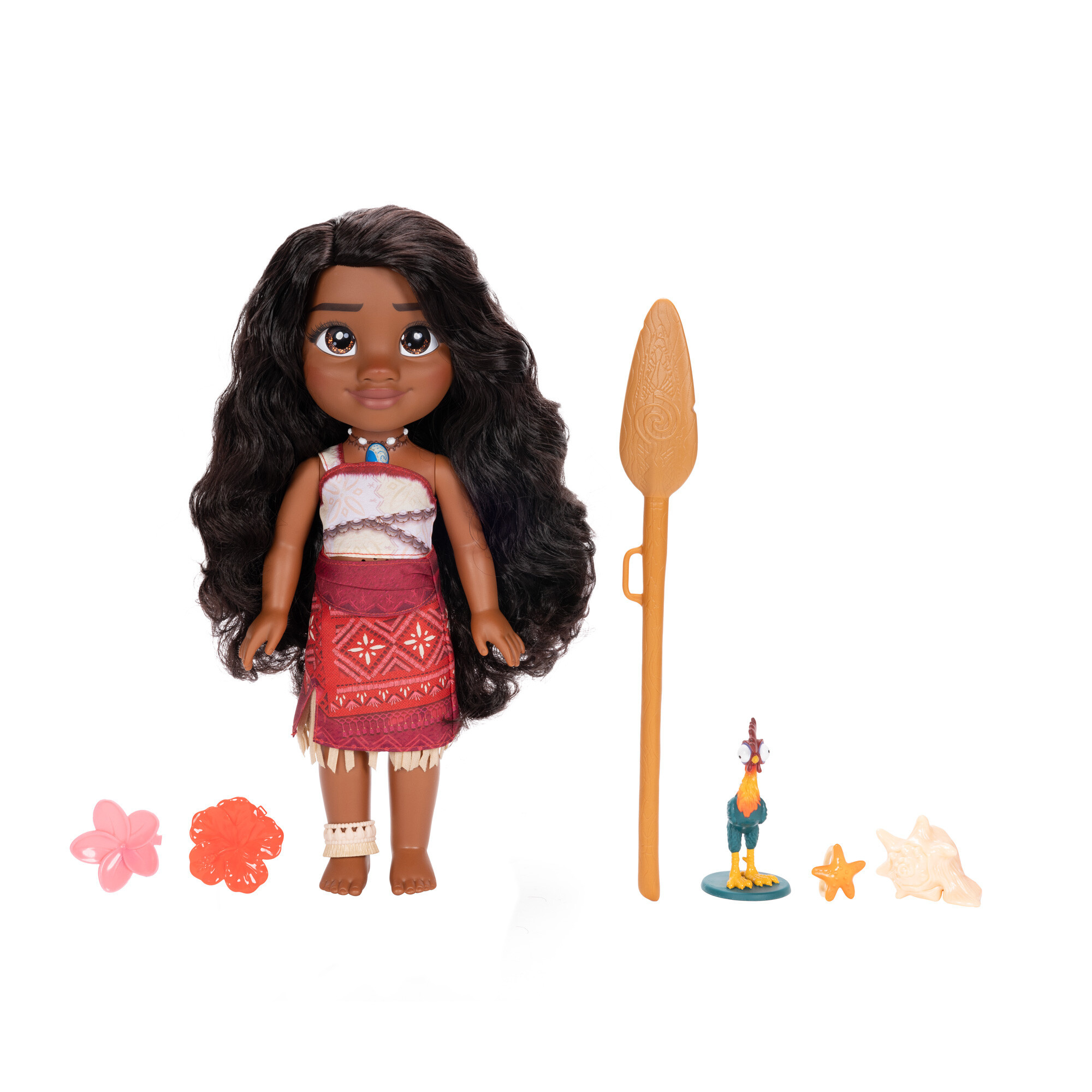 Bambola cantante vaiana 38 cm con la sua voce dal film - disney oceania 2 - DISNEY PRINCESS