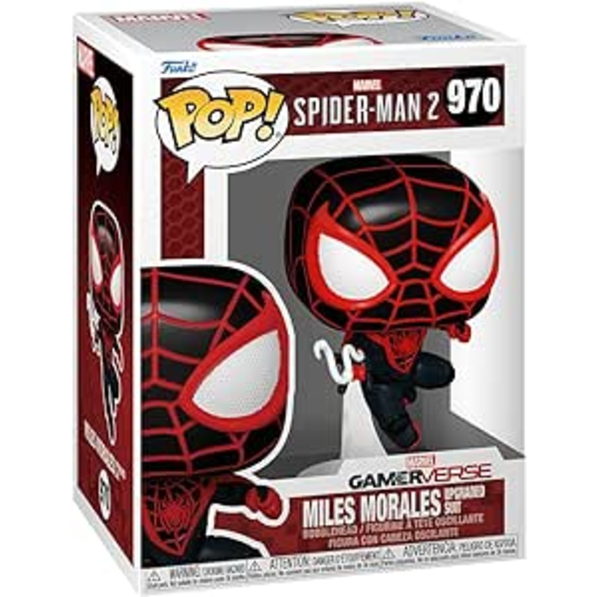 Funko pop - marvel spiderman 2 - miles morales - 970 - Spiderman