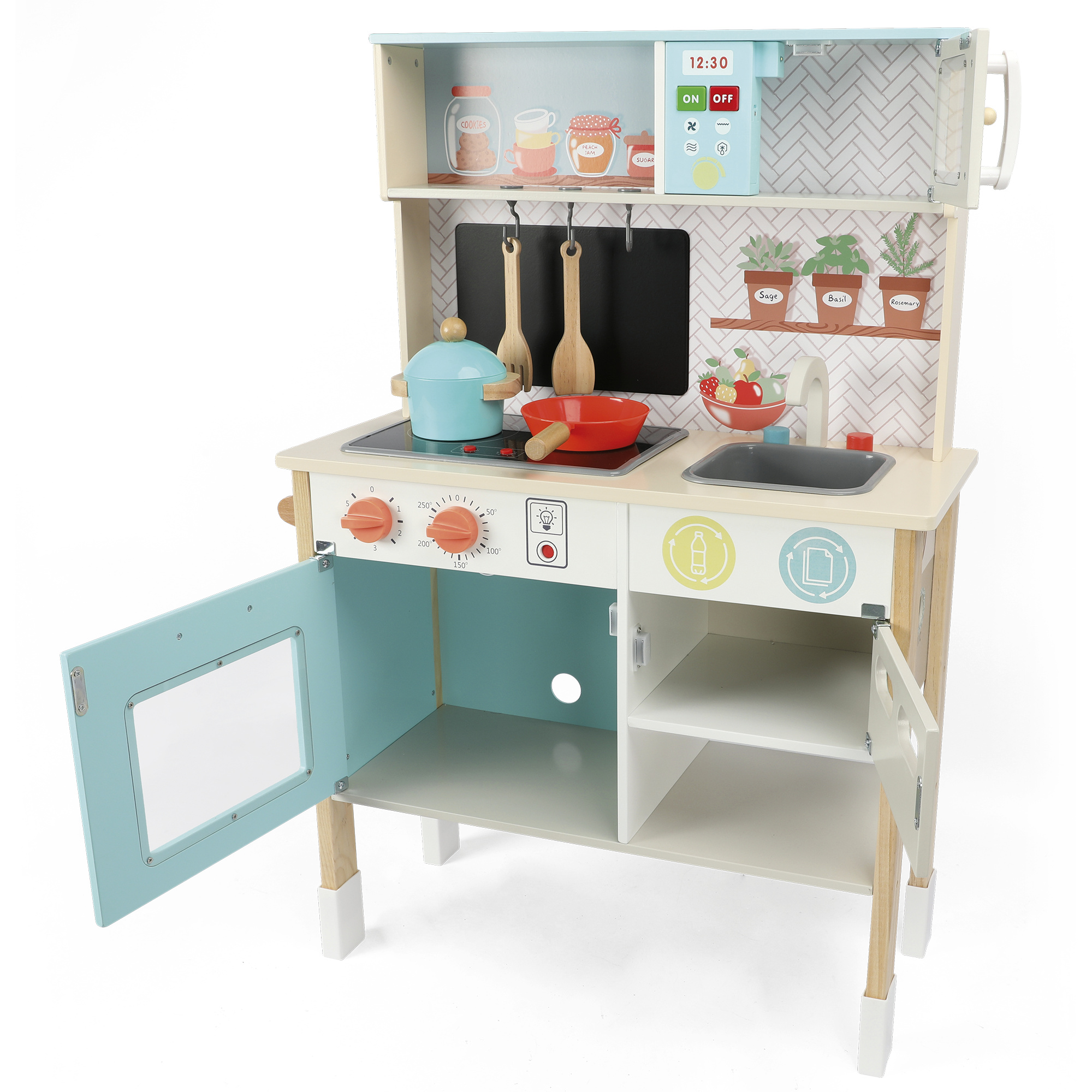 Cucina eco in legno - wood "n" play - WOOD N'PLAY