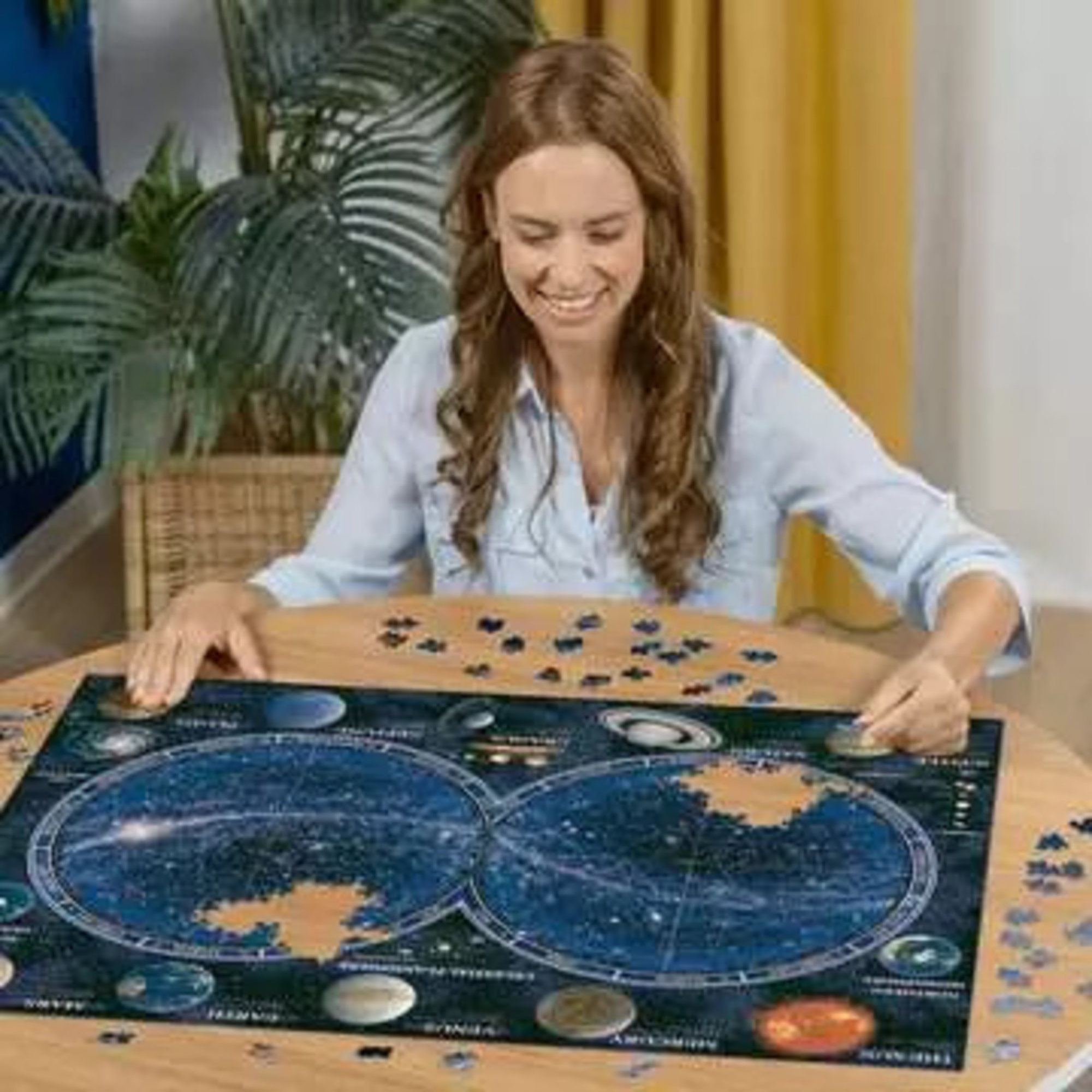 Puzzle ravensburger 1500 pezzi - planisfero celeste - puzzle per adulti - RAVENSBURGER