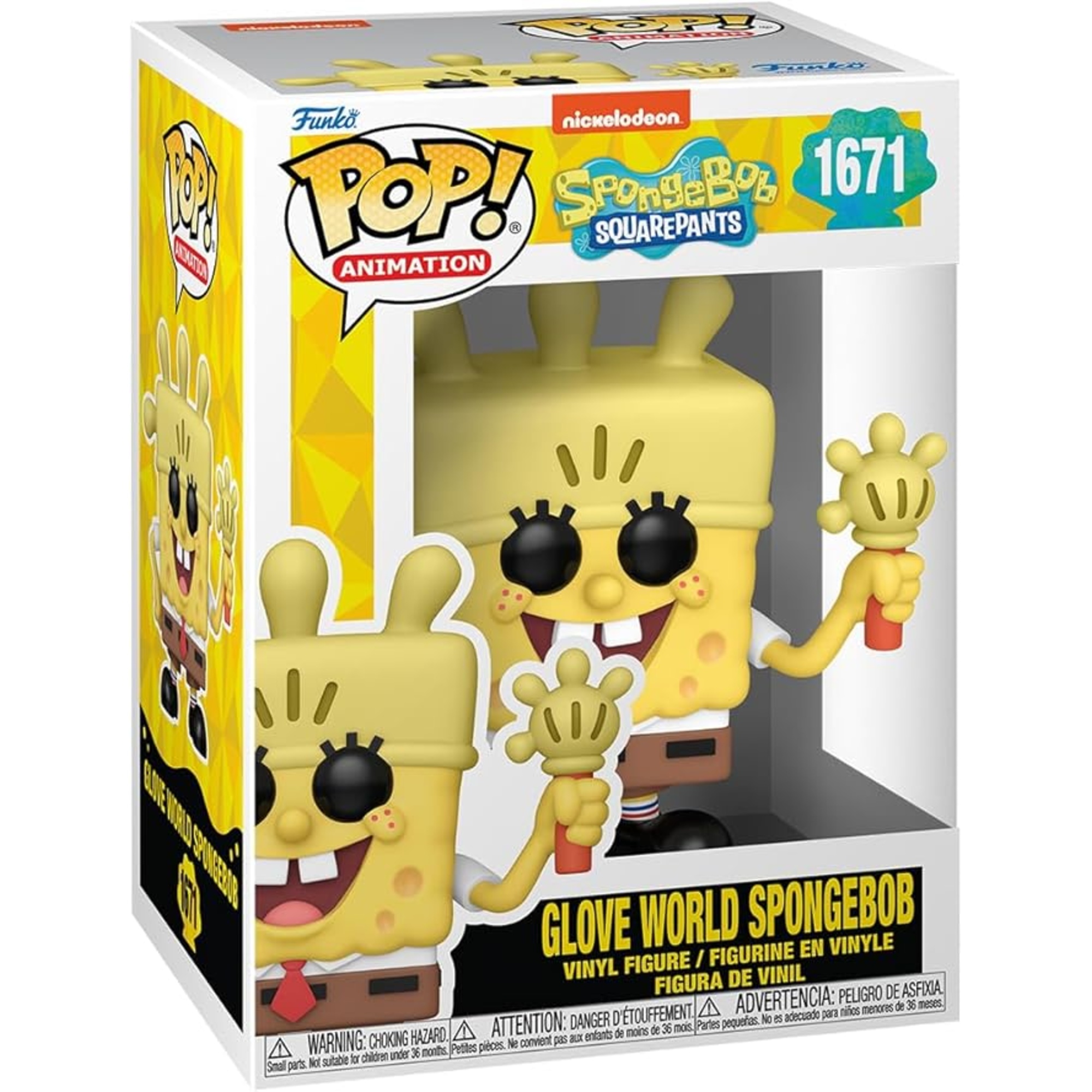 Funko pop - spongebob - 25th glove world - 1671 - Funko