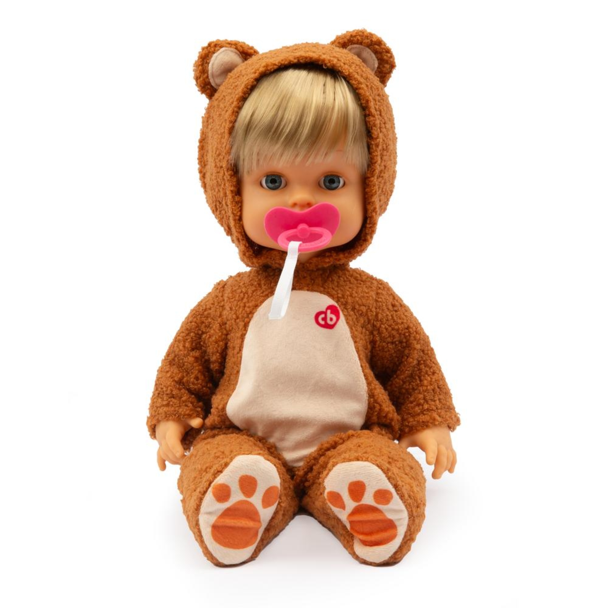 Cicciobello teddy bear - bambola interattiva 42 cm con ciuccio e funzione pianto - giochi preziosi - Cicciobello