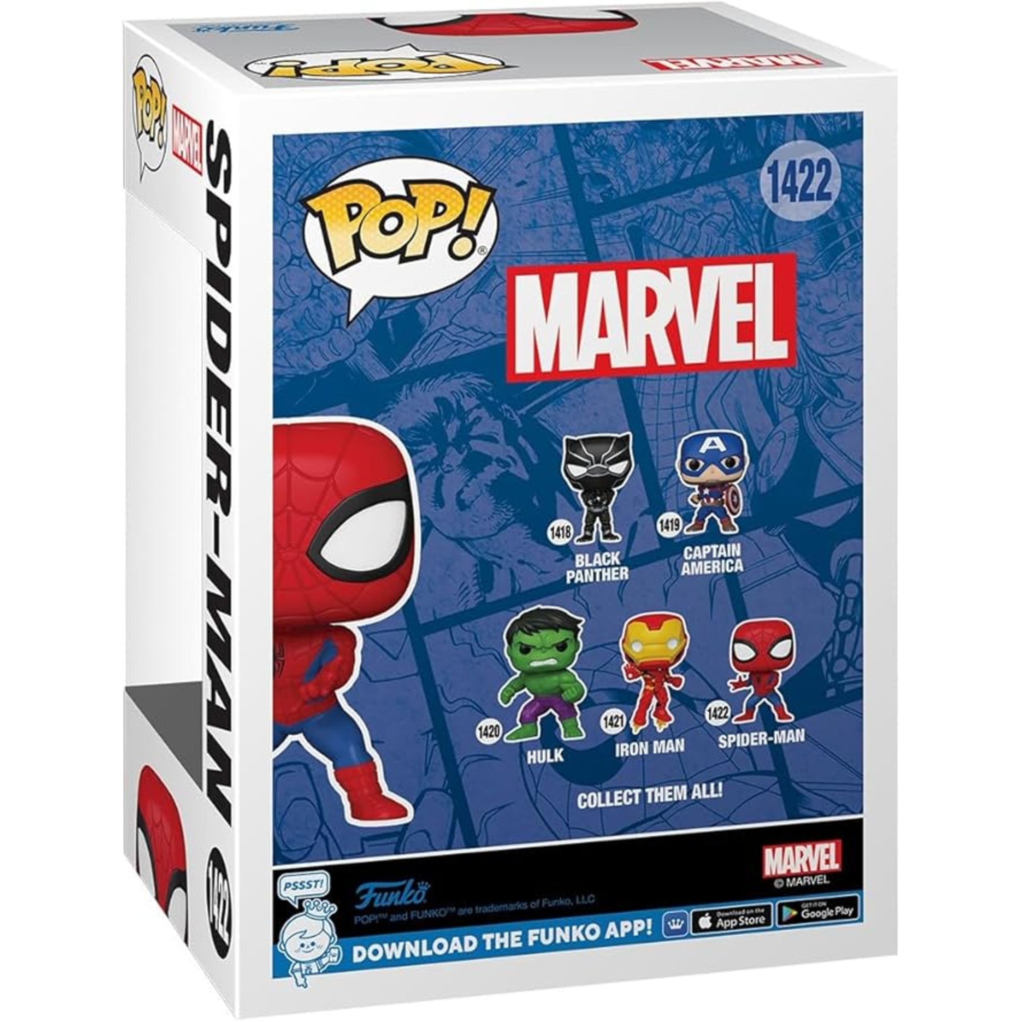 Funko pop - spider-man - new classic - 1422 - Spiderman