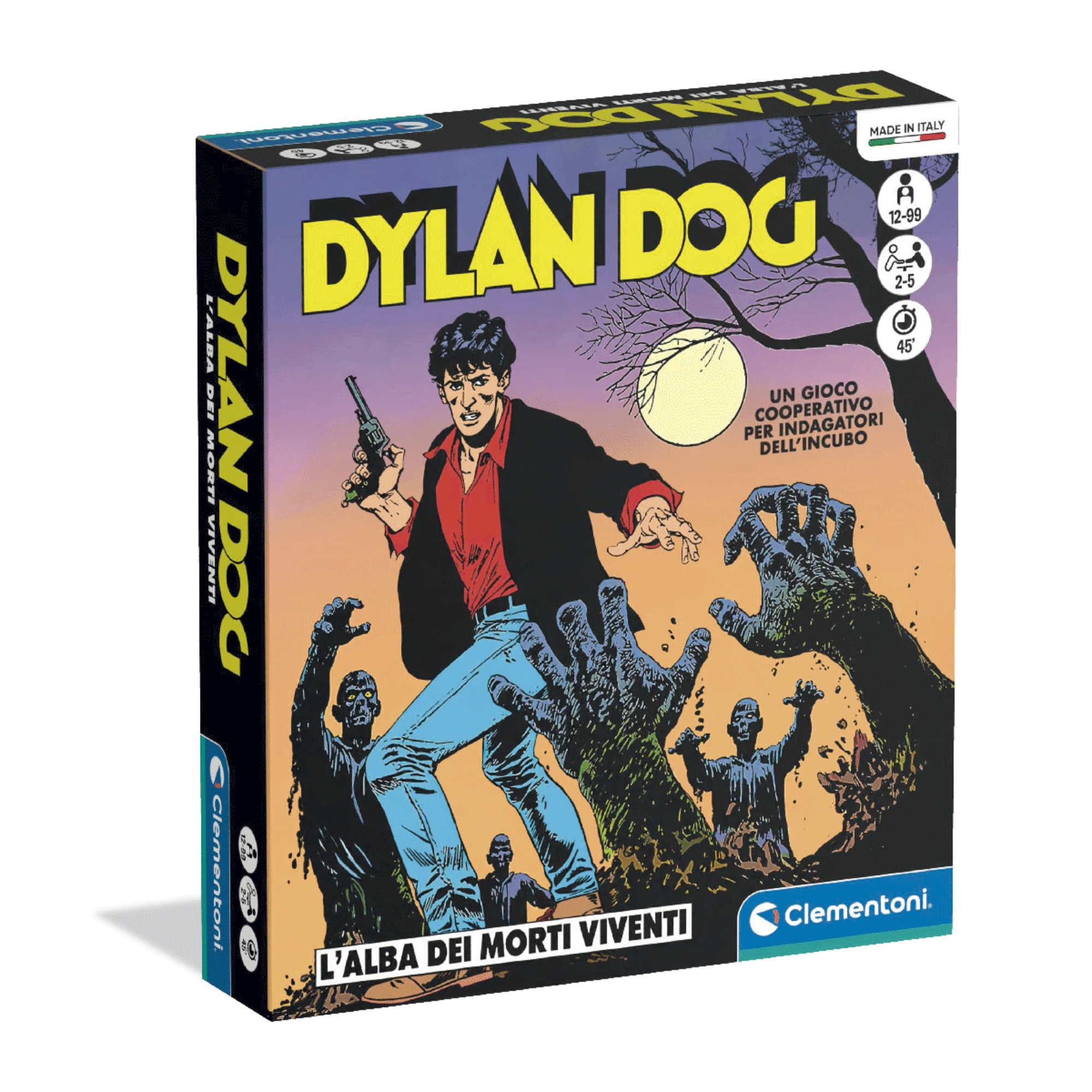 Dylan dog - l'alba dei morti viventi - gioco da tavolo per adulti - clementoni - CLEMENTONI