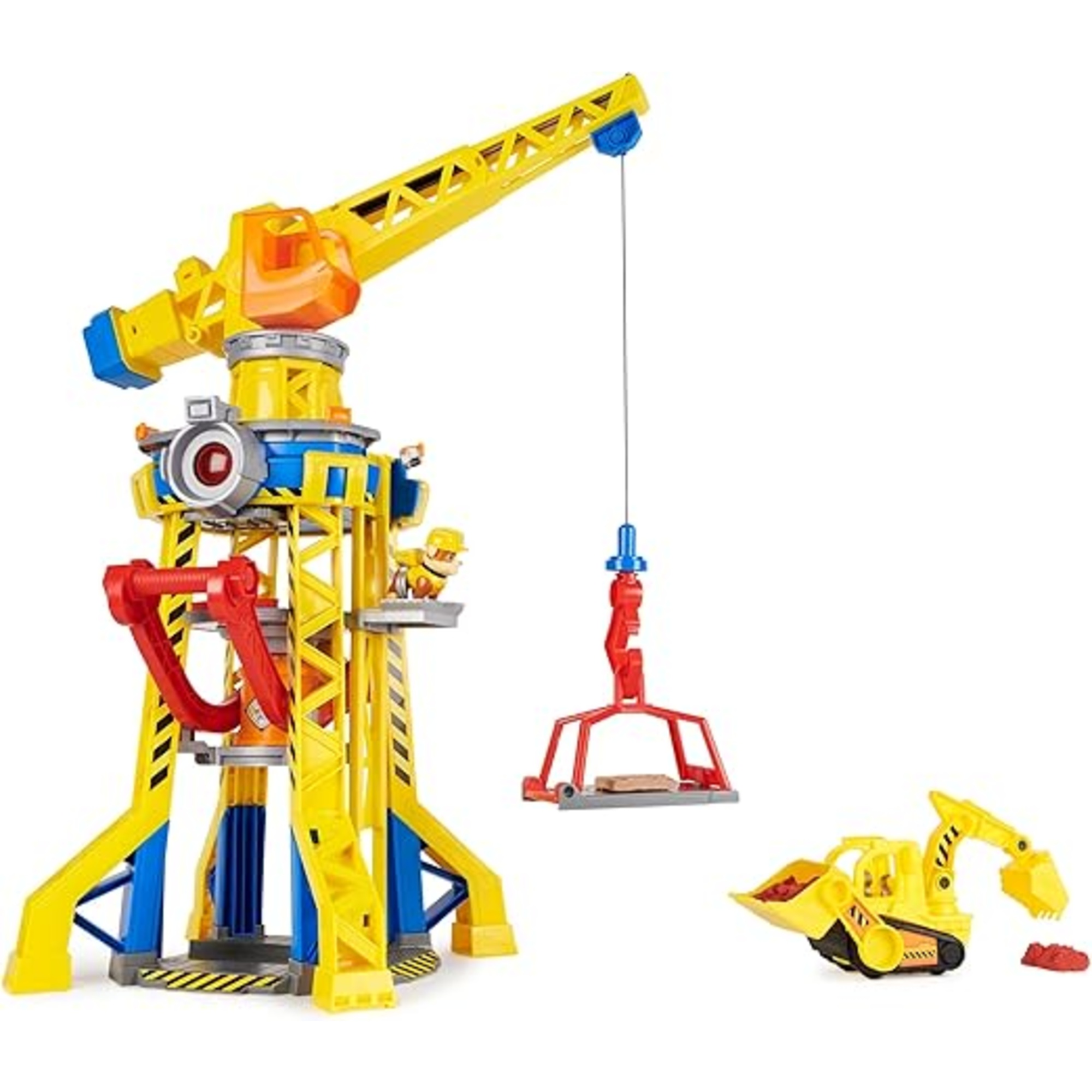 Rubble & crew torre del cantiere generale con luci e suoni - set di gioco con bulldozer e sabbia kinetic per bambini - Paw Patrol