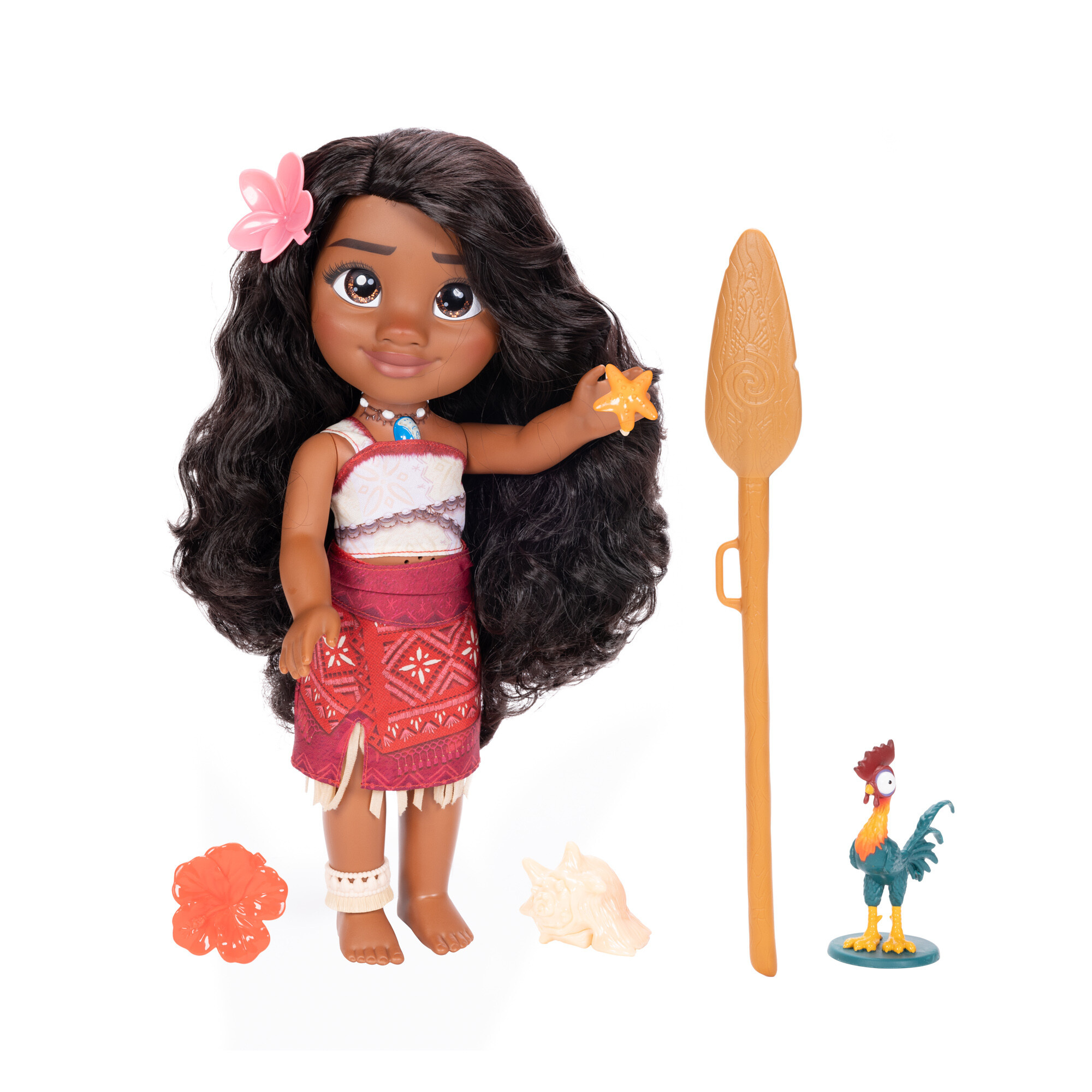 Bambola cantante vaiana 38 cm con la sua voce dal film - disney oceania 2 - DISNEY PRINCESS