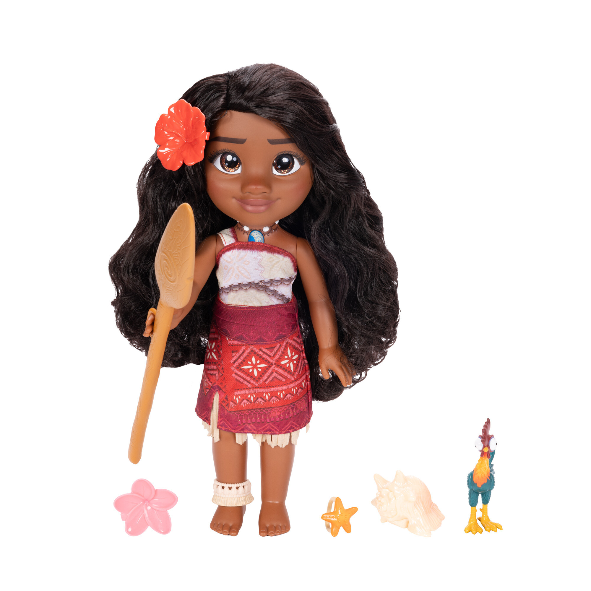 Bambola cantante vaiana 38 cm con la sua voce dal film - disney oceania 2 - DISNEY PRINCESS