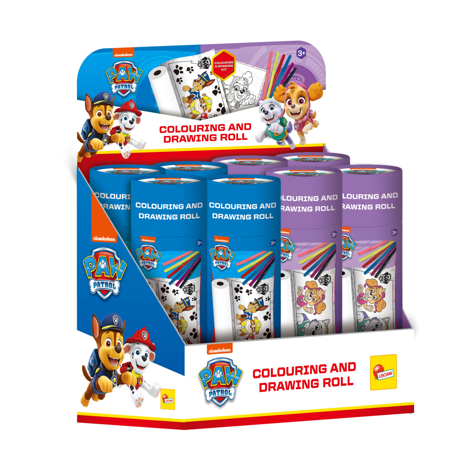 Rotolo per disegnare e colorare - paw patrol - Paw Patrol