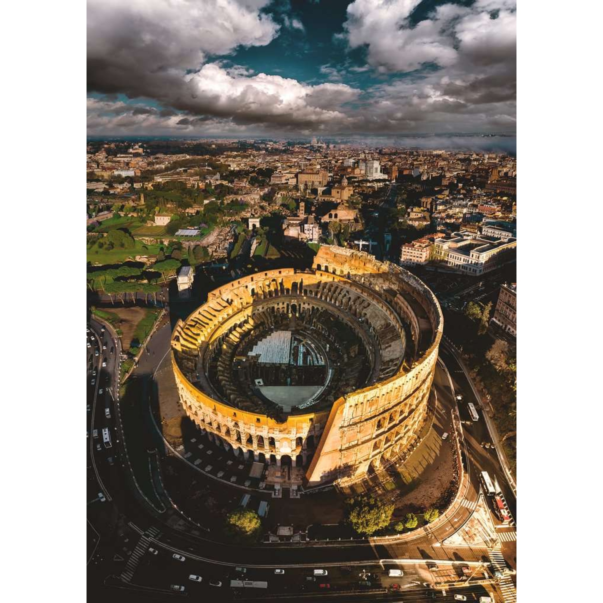 Puzzle ravensburger 1000 pezzi colosseo di roma - puzzle per adulti - RAVENSBURGER