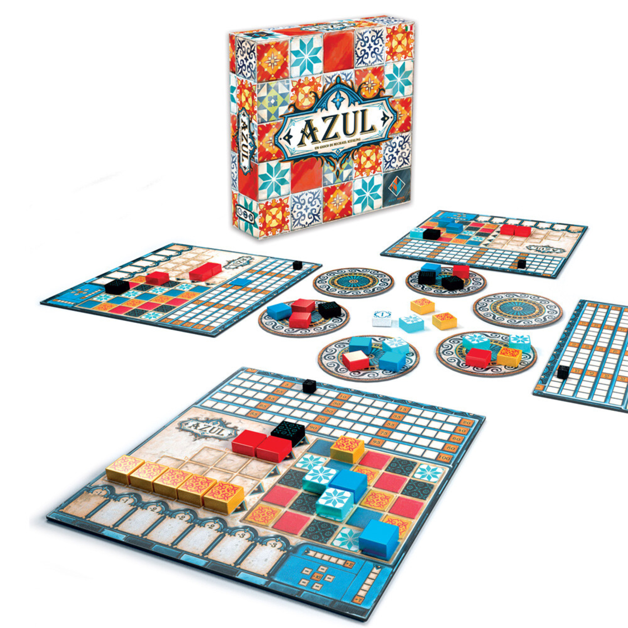 Azul - gioco da tavolo - edizione asmodee italia - asmodee - ASMODEE